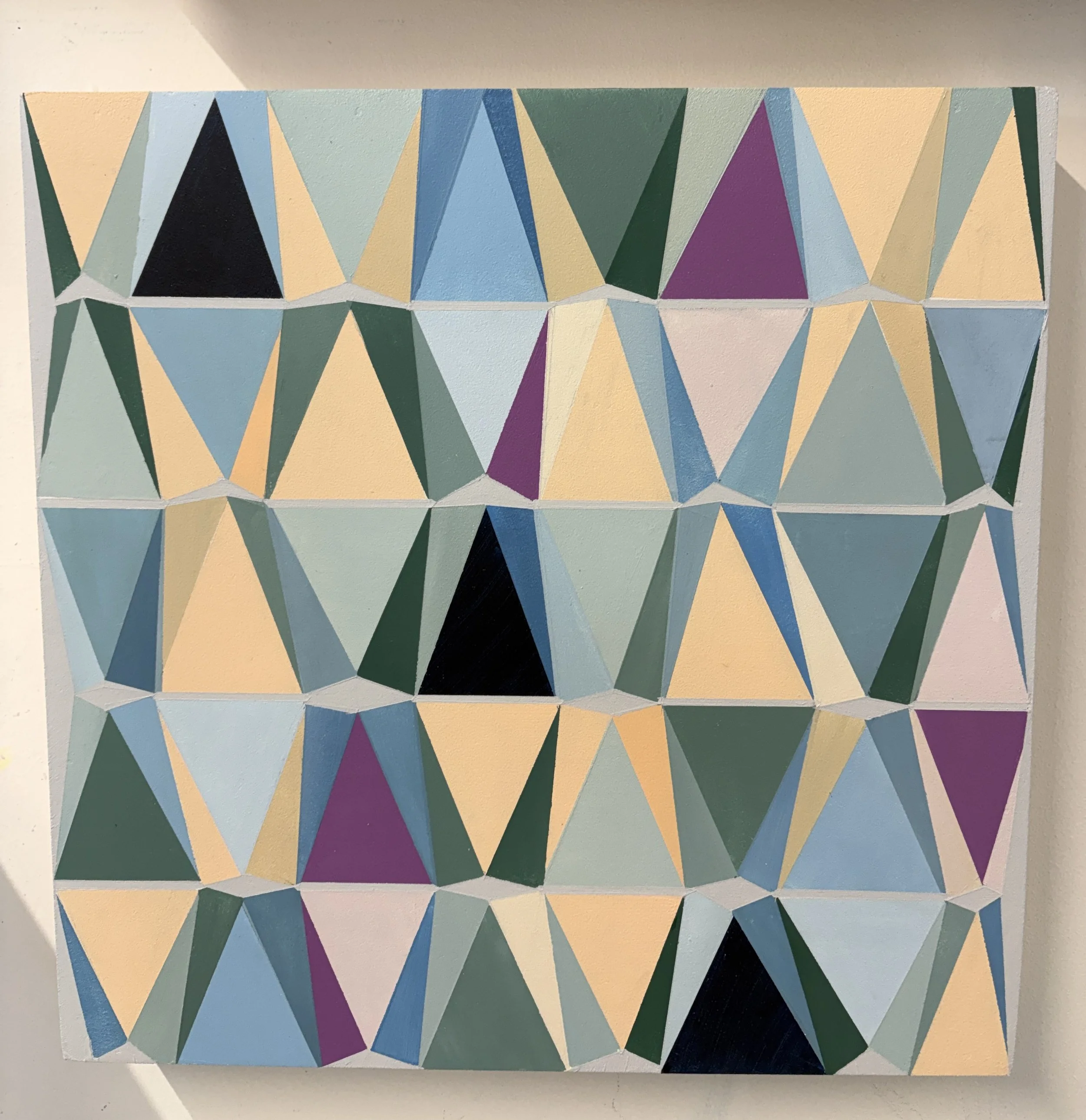  Acrylic on wood panel 40cm x40cm  
