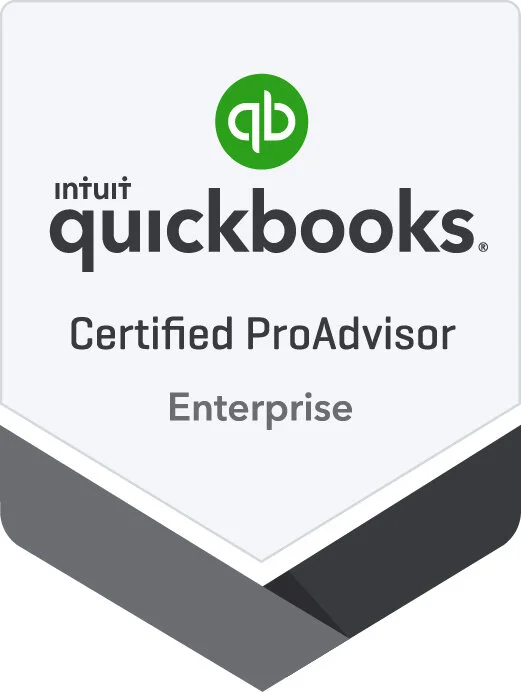 QuickBooks Certified ProAdvisor badge for Certum Solutions, QuickBooks Enterprise edition.
