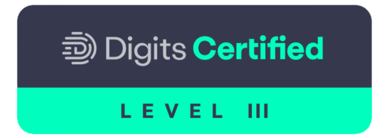 Digits AI Accounting Certified Badge Level 3 Certum Solutions