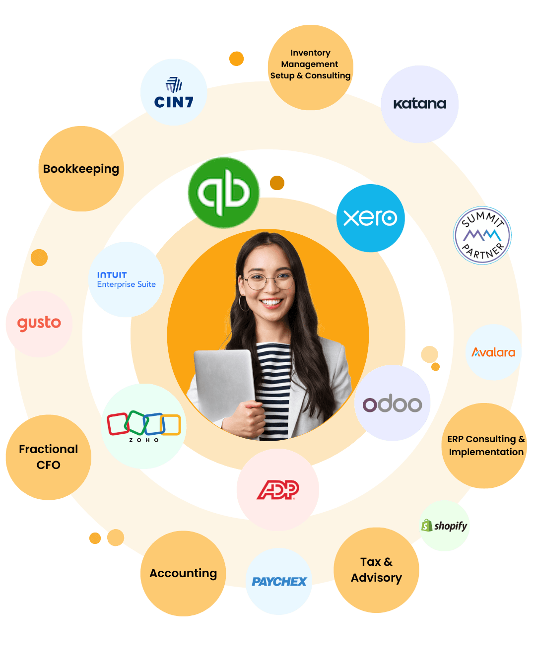 team of experts in business & erp systems