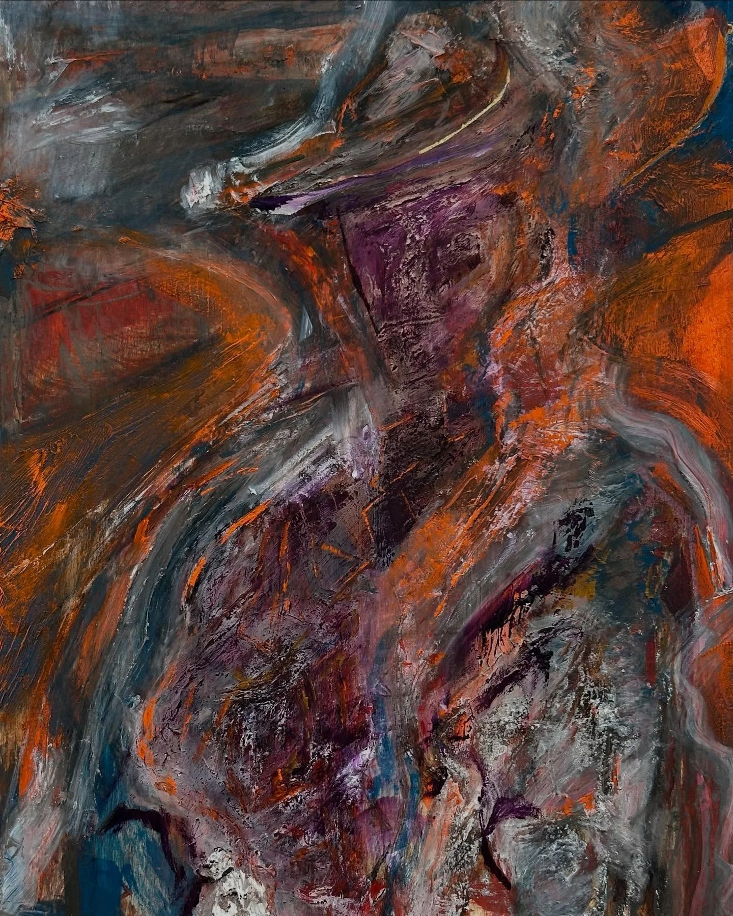 WB3 WIP. 
Oil on panel. 30x23cm.