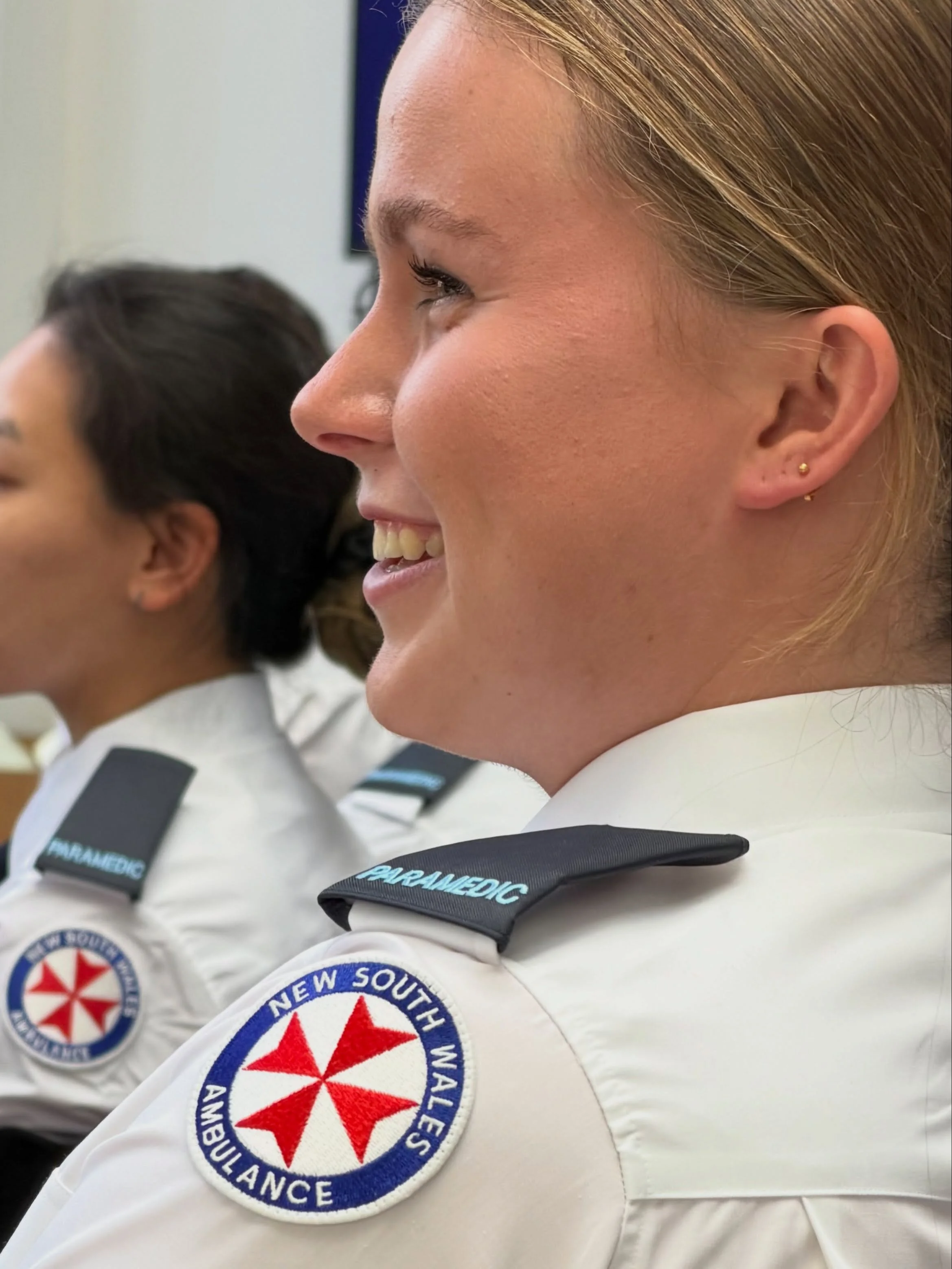 Rose&rsquo;s Epilates Ceremony on Friday as she officially joined NSW Ambulance. 

In the speeches, the senior leaders cited their core principles including: 

Person centred clinical care. 
Be caring, kind and curious. 
Collaborate as a team. 
Walk 