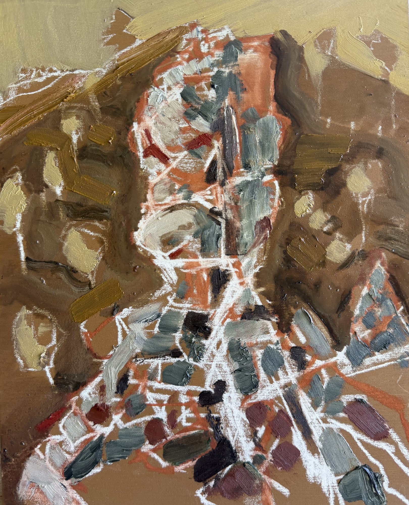  Grumpy Rock   Oil on board  25x20cm 2026