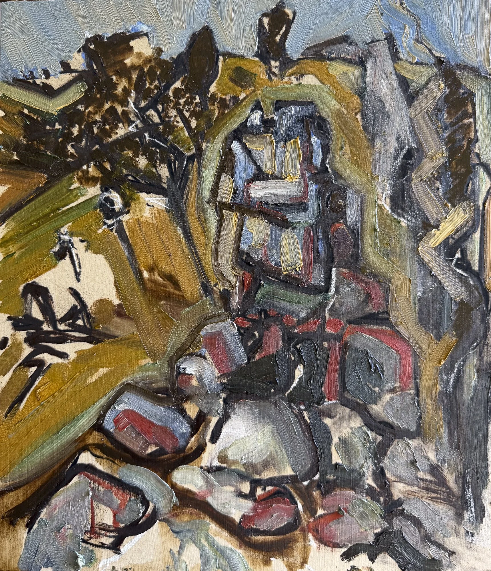  Odin Rock   Oil on board  40x35cm 2026