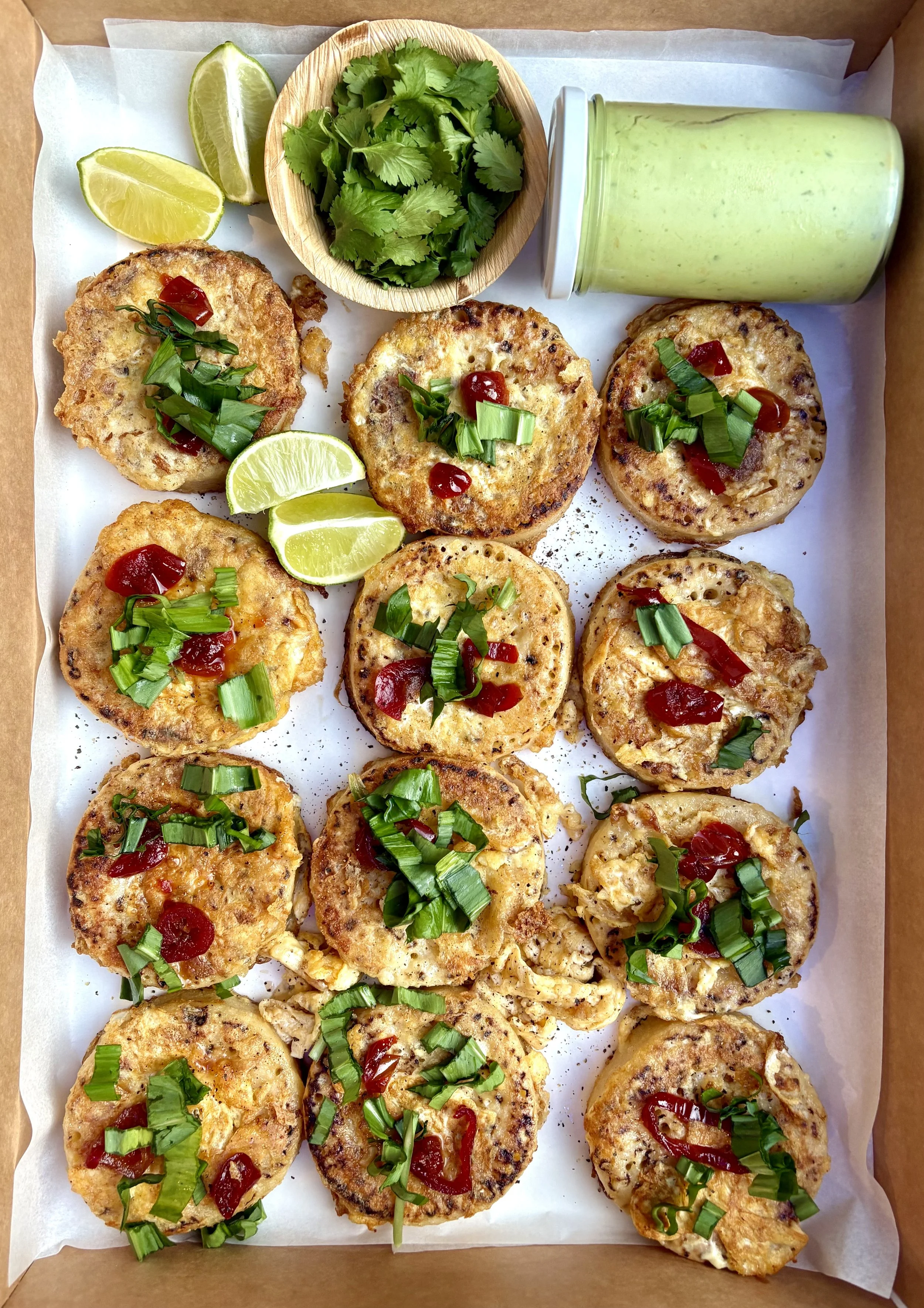 Eggybread Crumpets With Jalapeno & Cheddar