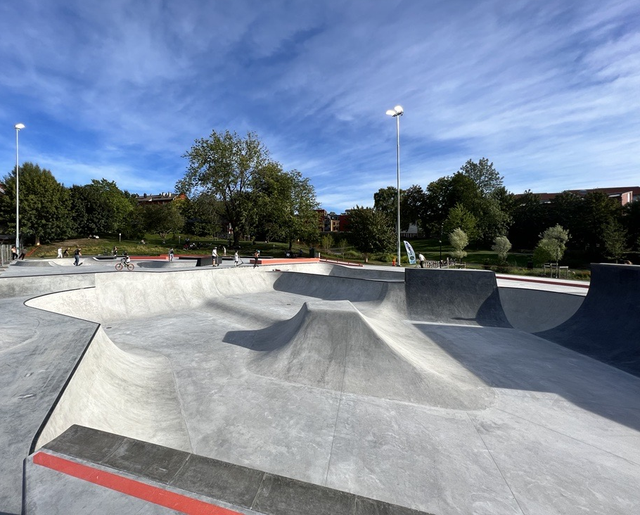 Åpningsfest i Jordal skatepark