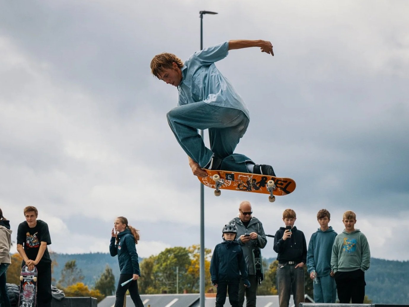 Folkefest og skating i toppklasse da Nannestad Aktivitetspark åpnet