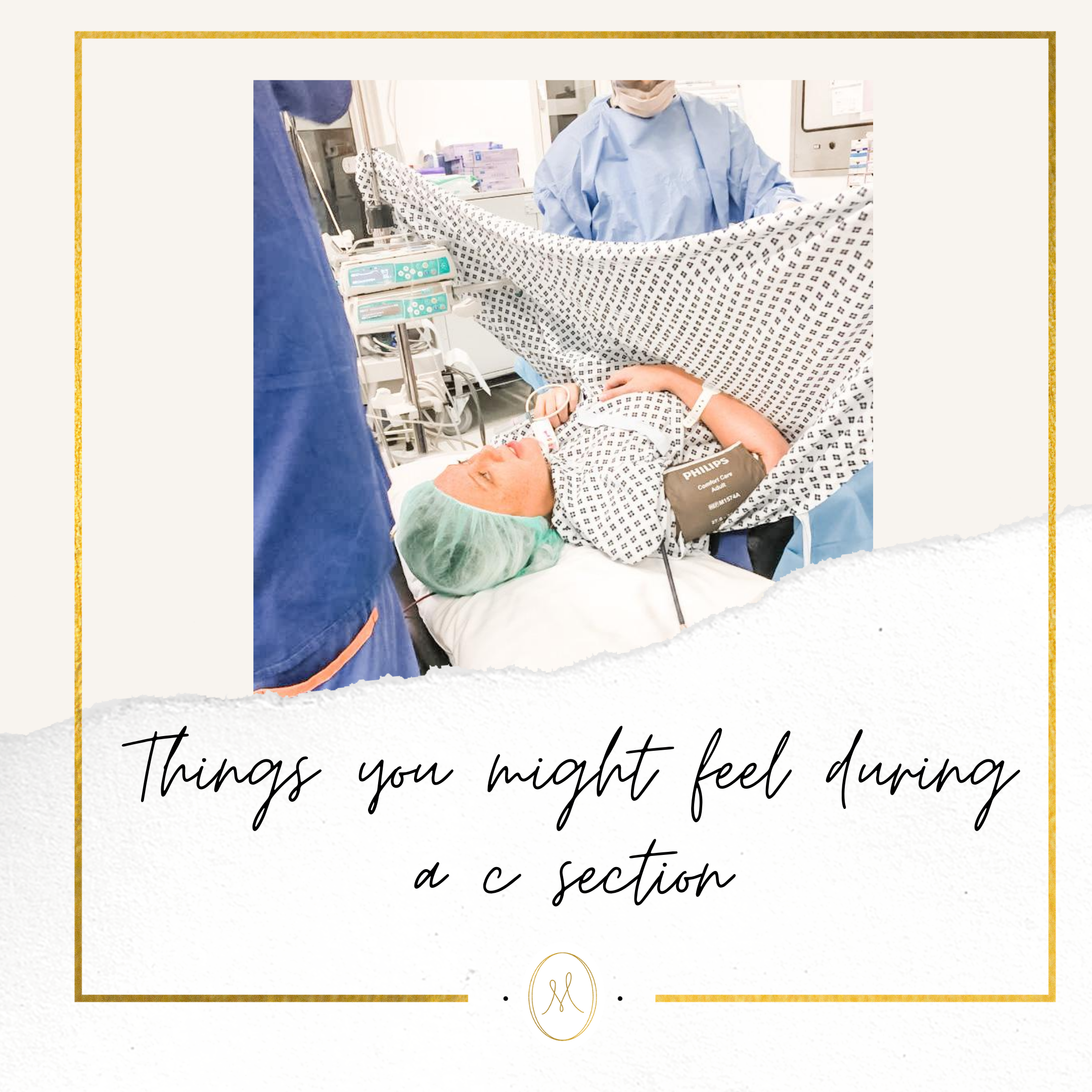 5 things you might feel when you have a C-section⠀