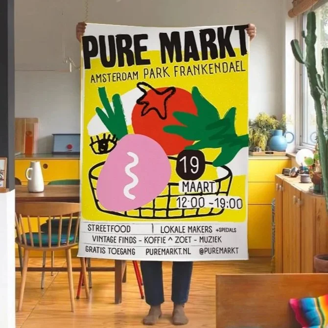 Pure Markt | Graphic design and illustrations