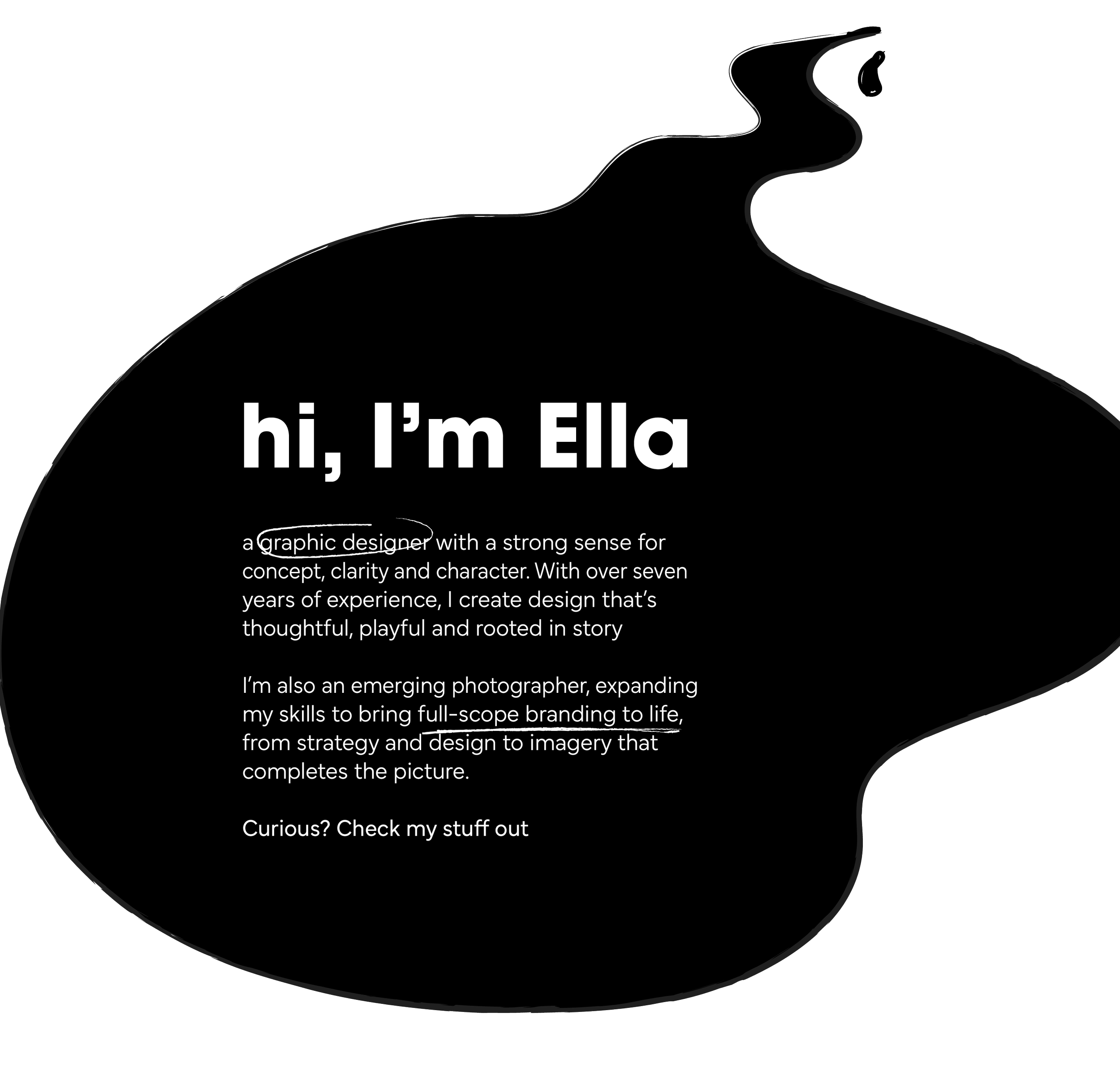 Homepage visual