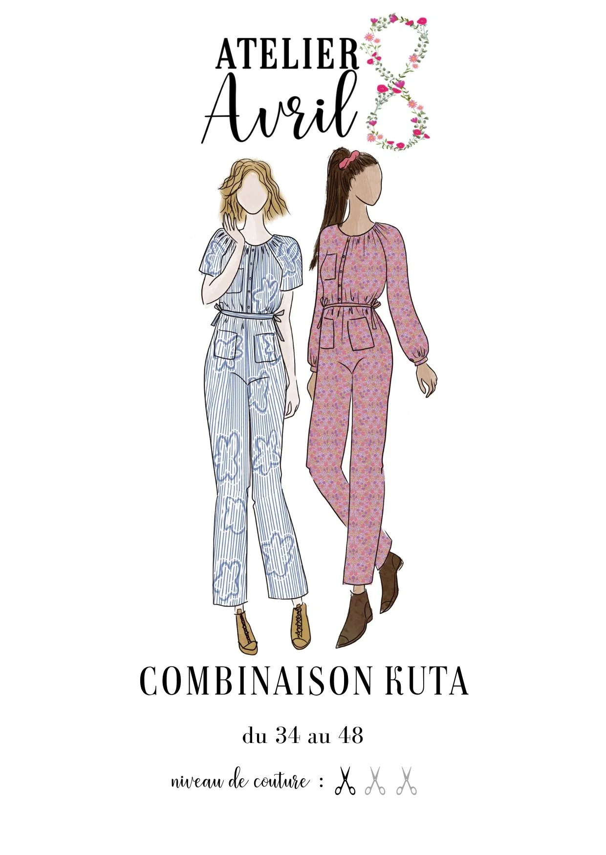 Patron pochette KUTA