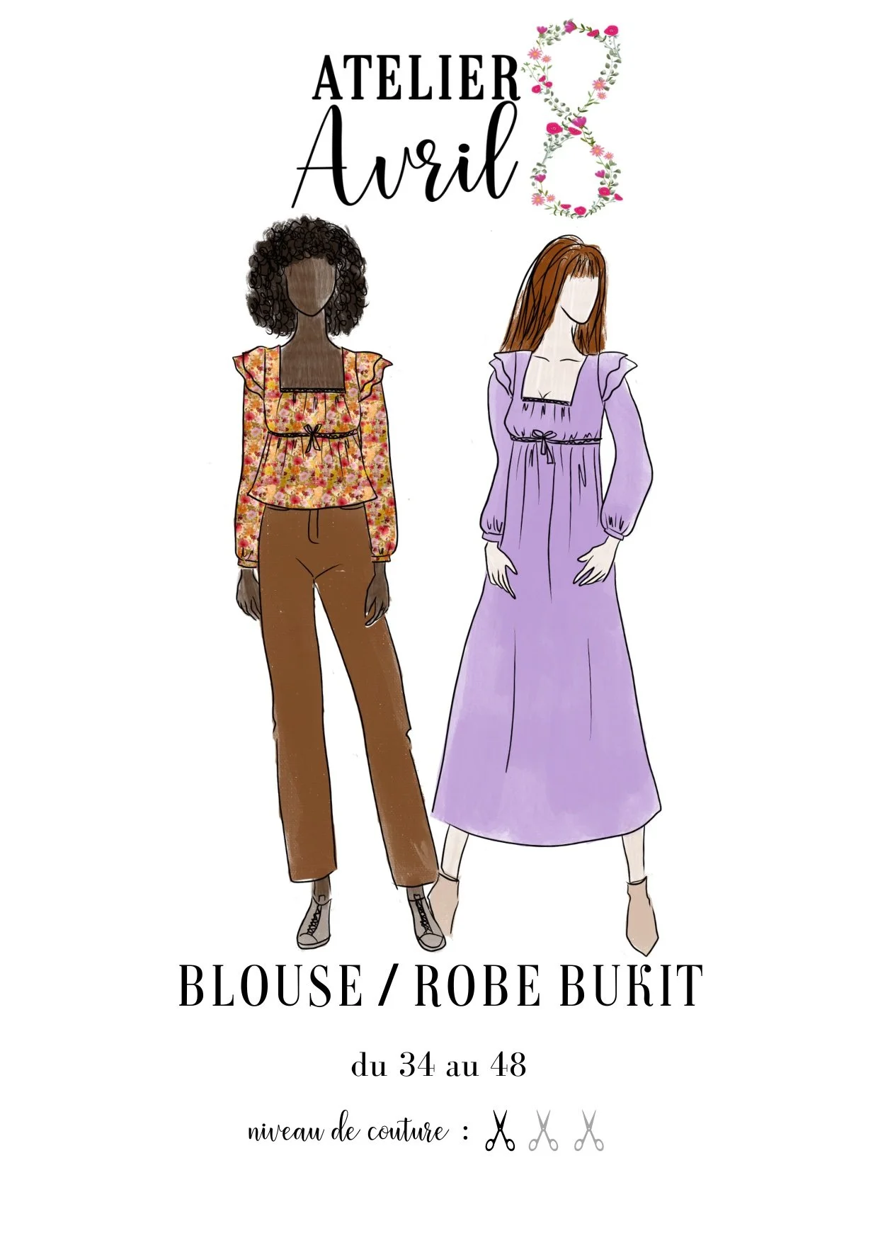 Patron pochette BUKIT