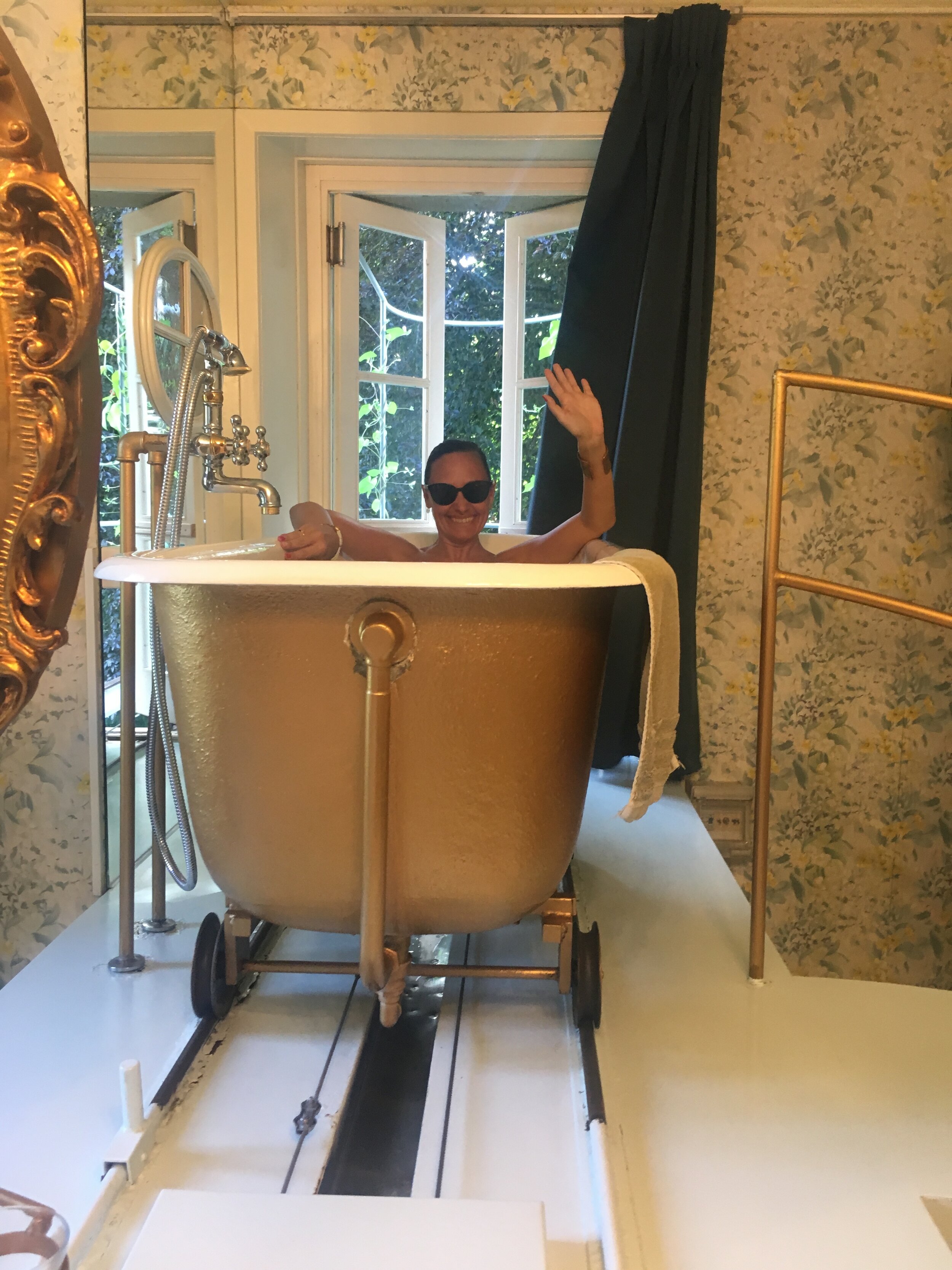 J'appuie sur le bouton ...