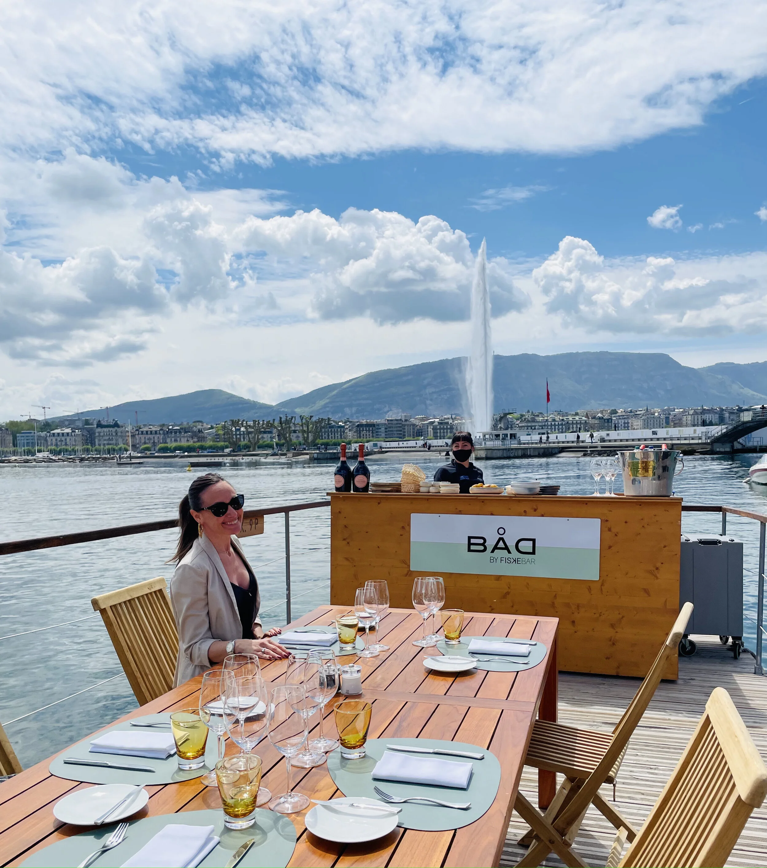Complètement barge de cette terrasse