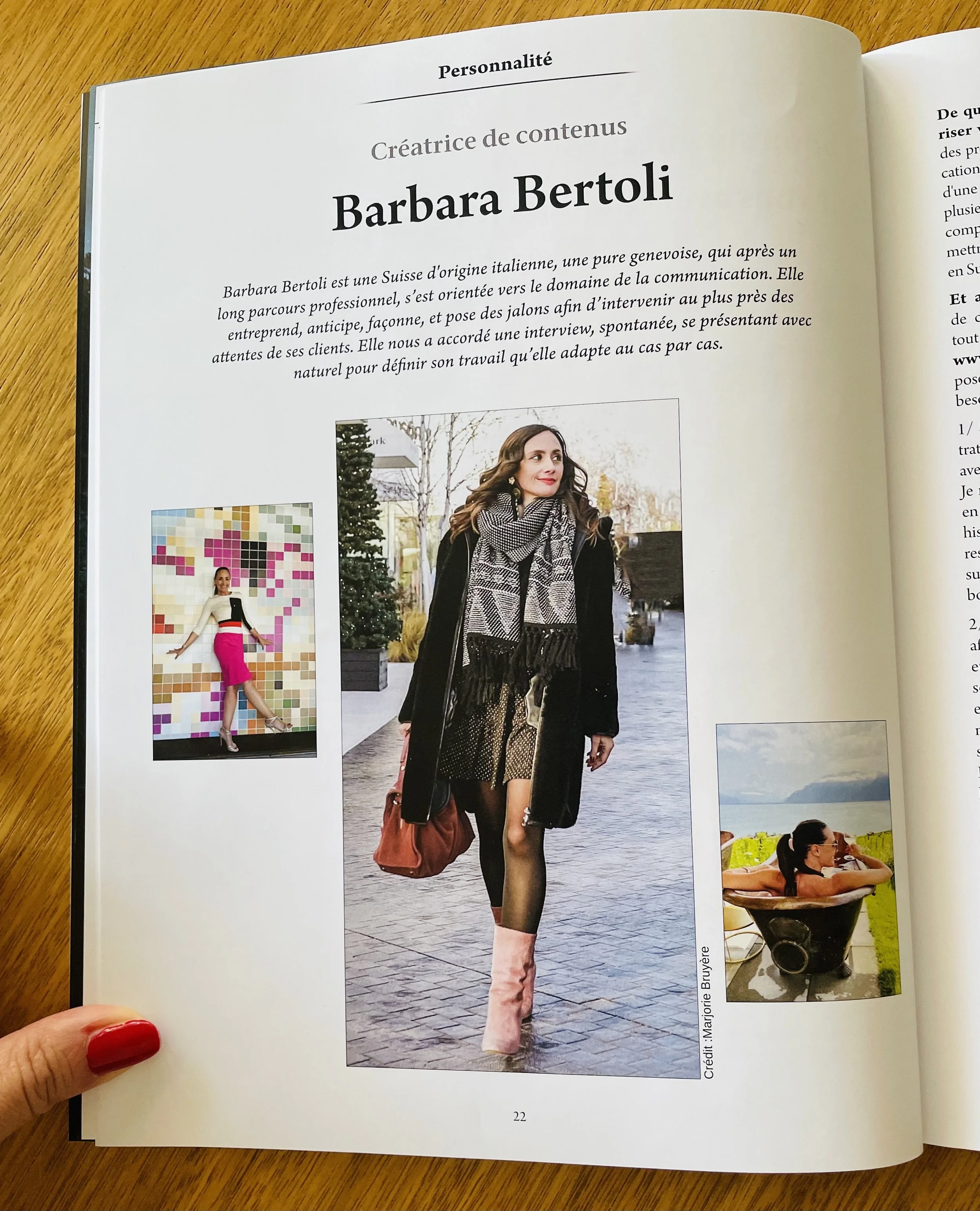 Interview du magazine "Femmes & Sports"