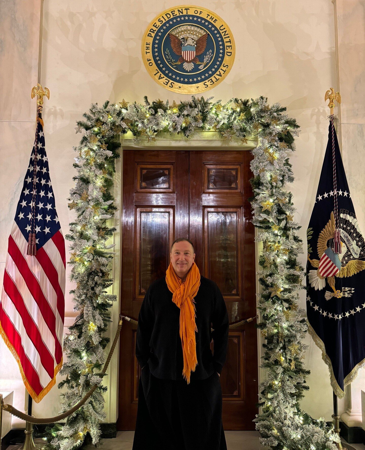 What a magical and unforgettable experience to visit The White House! It truly was an incredible honor to experience a night filled with festive joy, enchanting decorations, and the warmth of the holiday season in our nation's capital. The Blue Room,