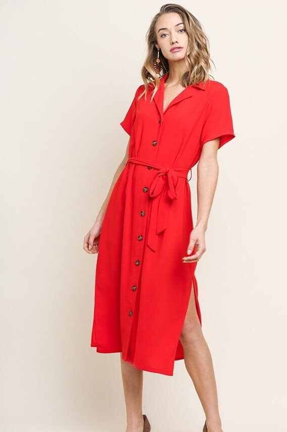 Aria Cut Out Linen Maxi Dress — Irving St. Collection