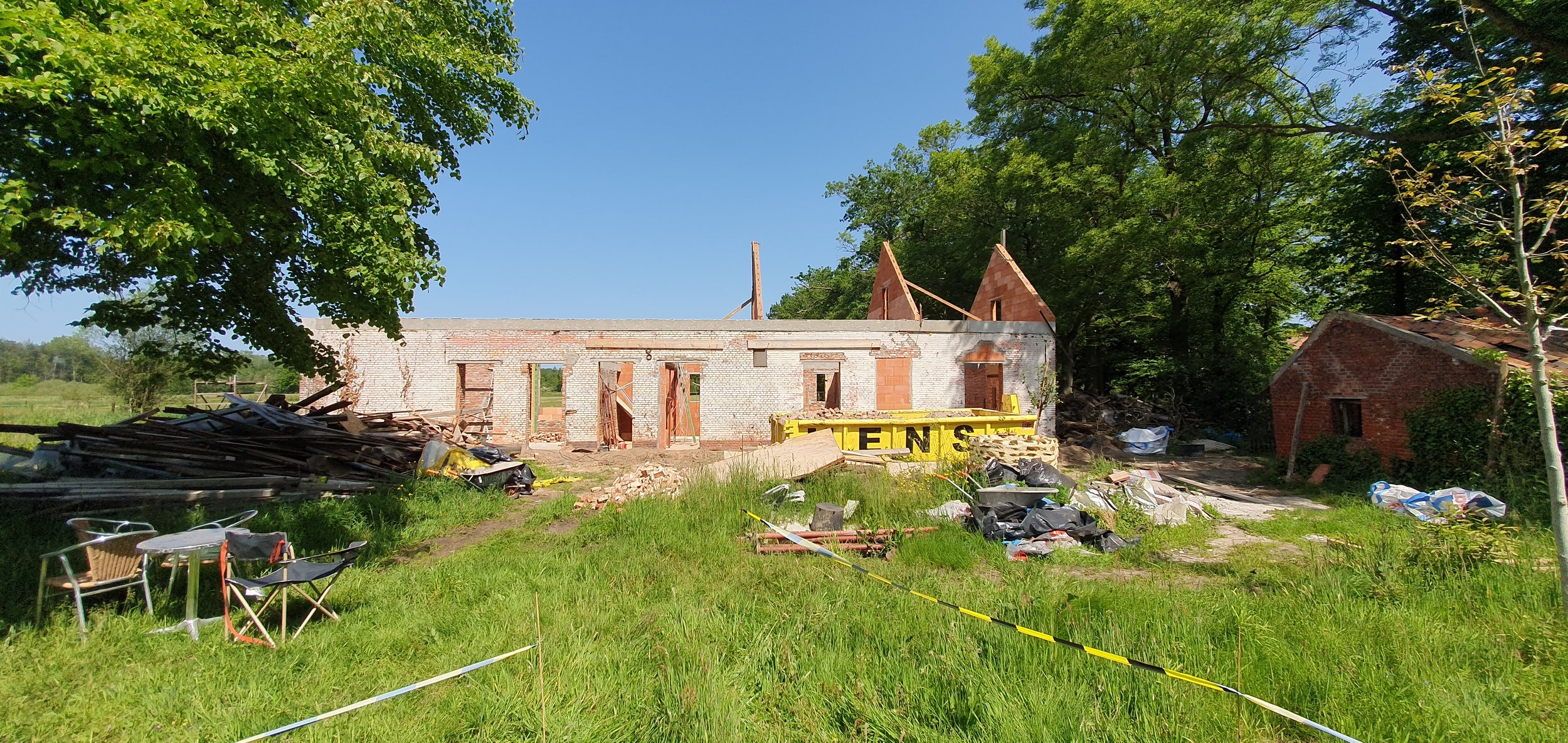 Schaffen, tuin hoeve De Schans