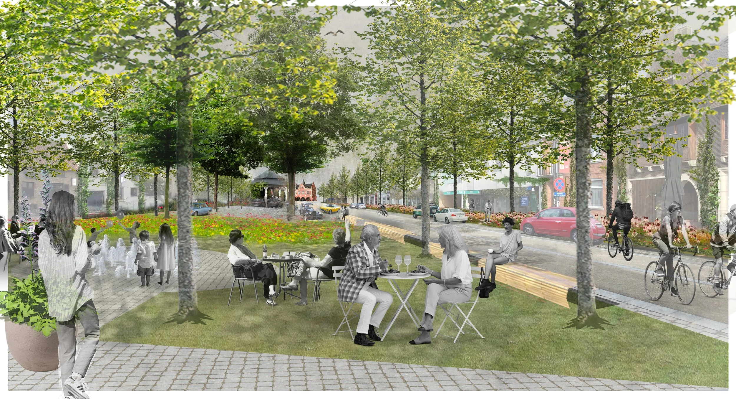 Centrumbeleving, Peer