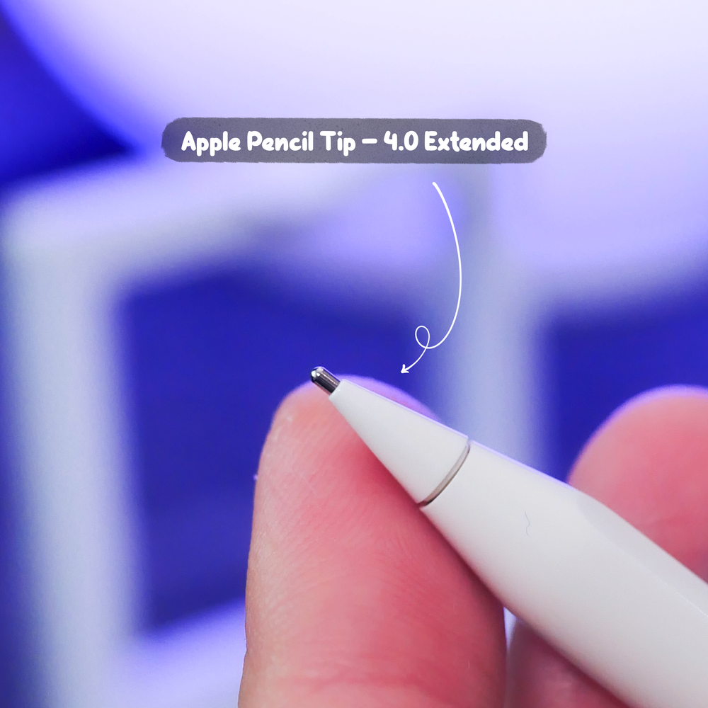 Bent Apple Pen Tips Apple Pencil Tips Extended Needle Pieces