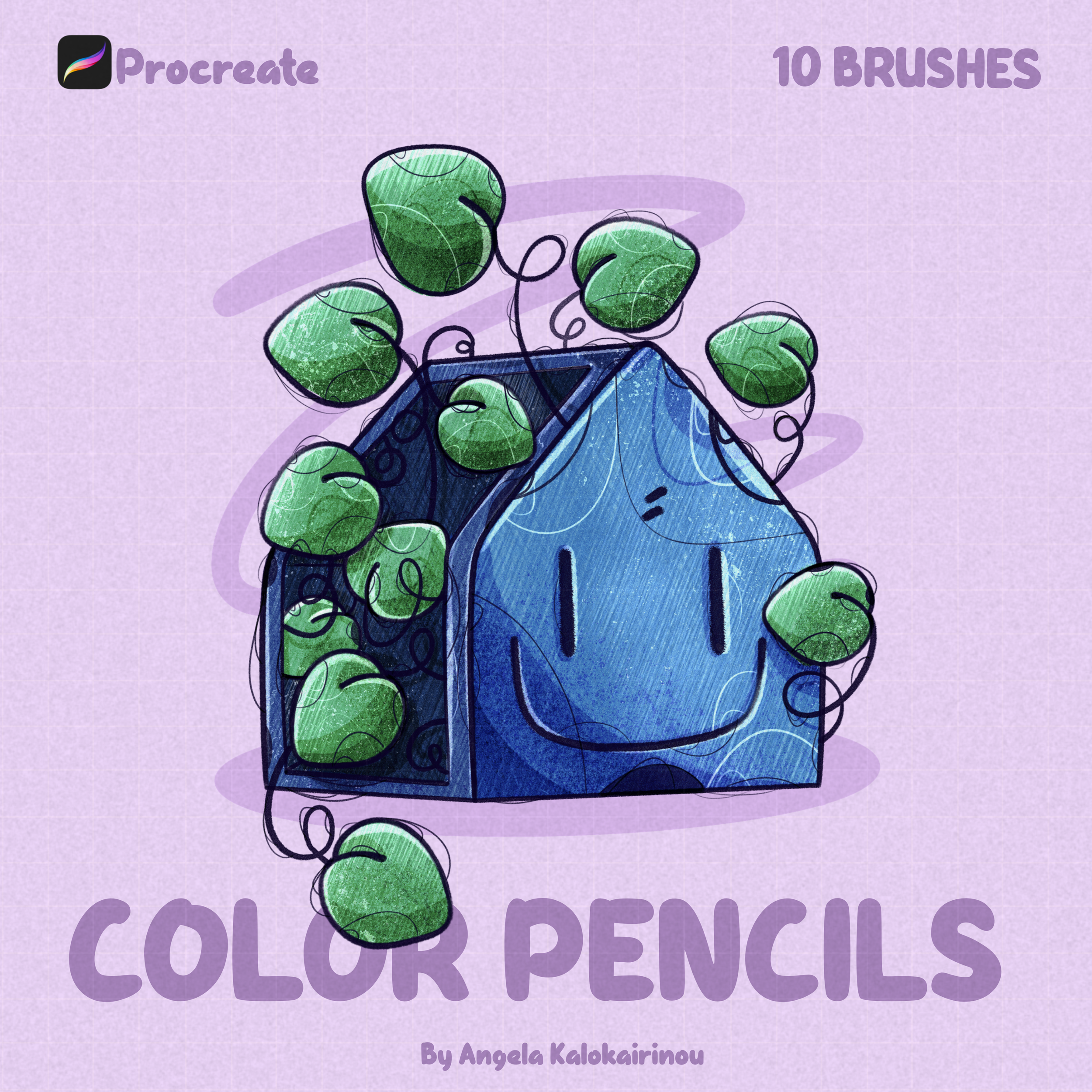 Color Pencils – Procreate Brush Set