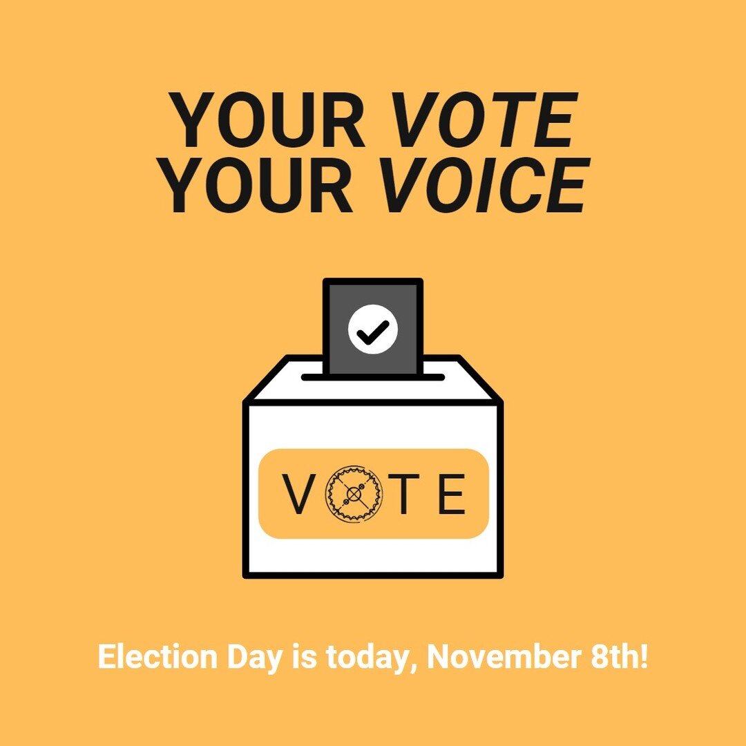 &ldquo;Somewhere inside of all of us is the power to change the world.&rdquo; &mdash; Roald Dahl 

We encourage you to exercise your most important civic duty and cast your vote in today&rsquo;s election!