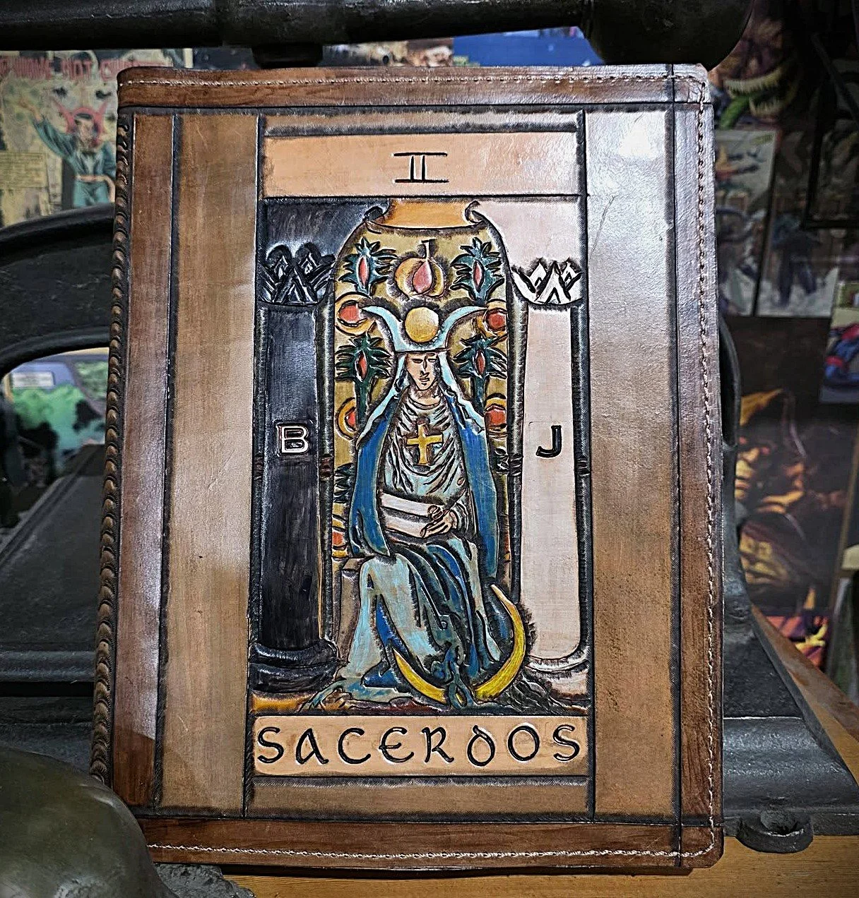 Arcana- A journal/sketchbook cover that may know your future.