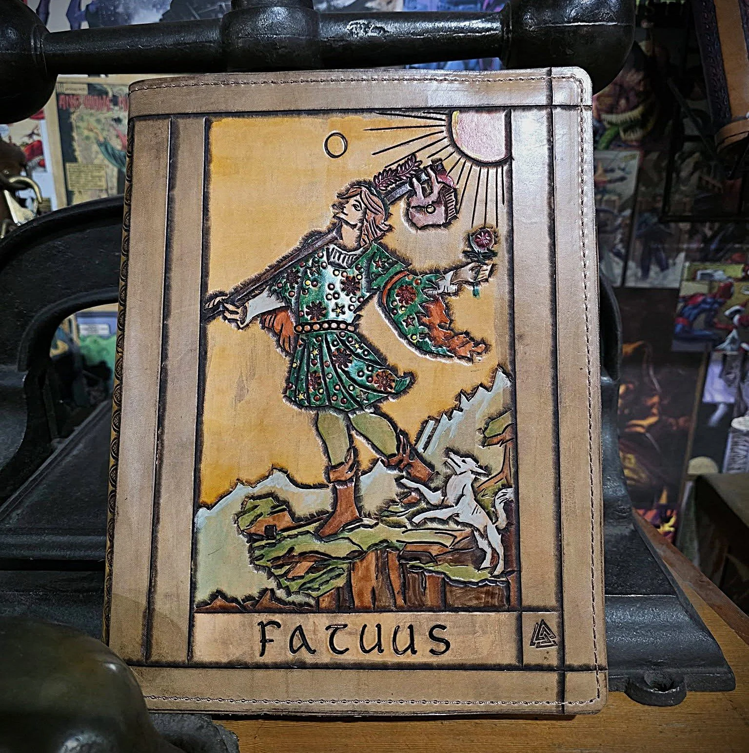 Arcana- A journal/sketchbook cover that may know your future.