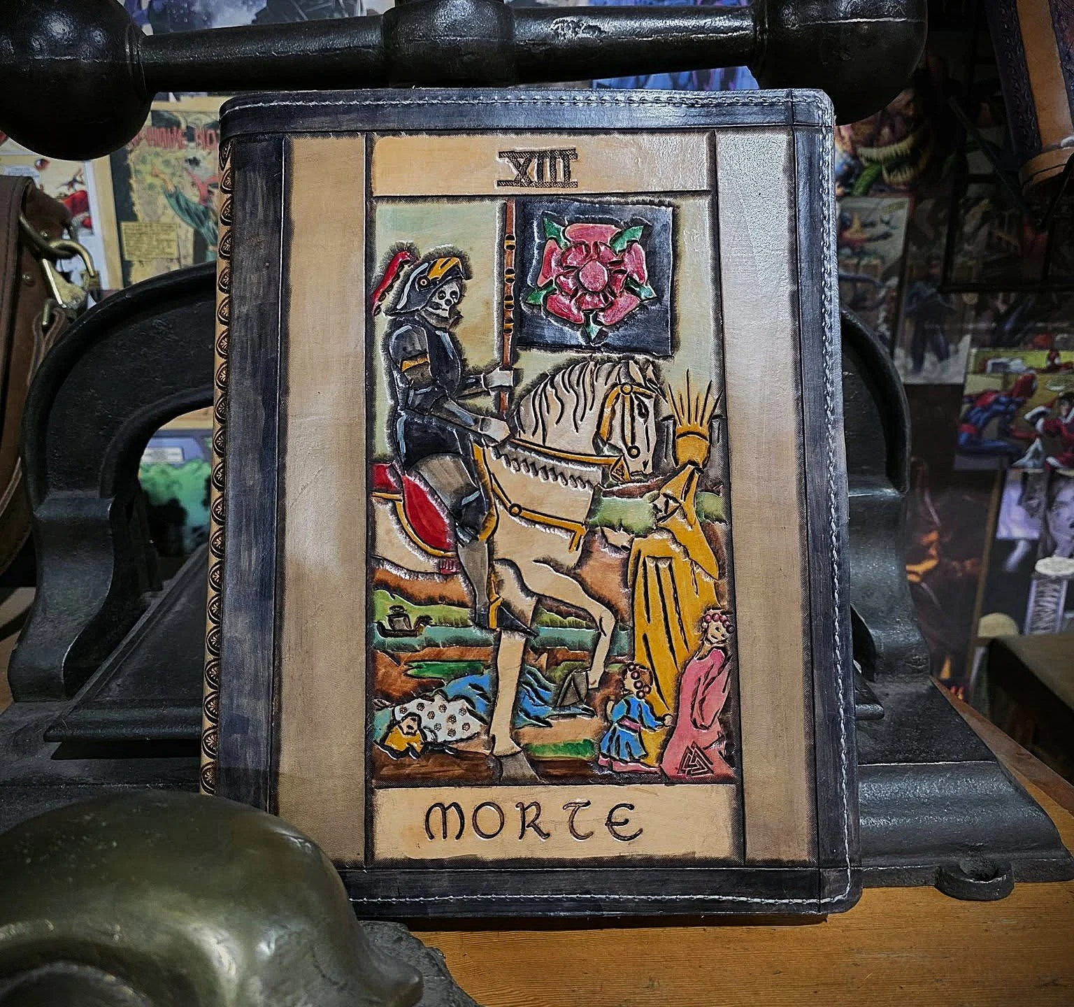 Arcana- A journal/sketchbook cover that may know your future.