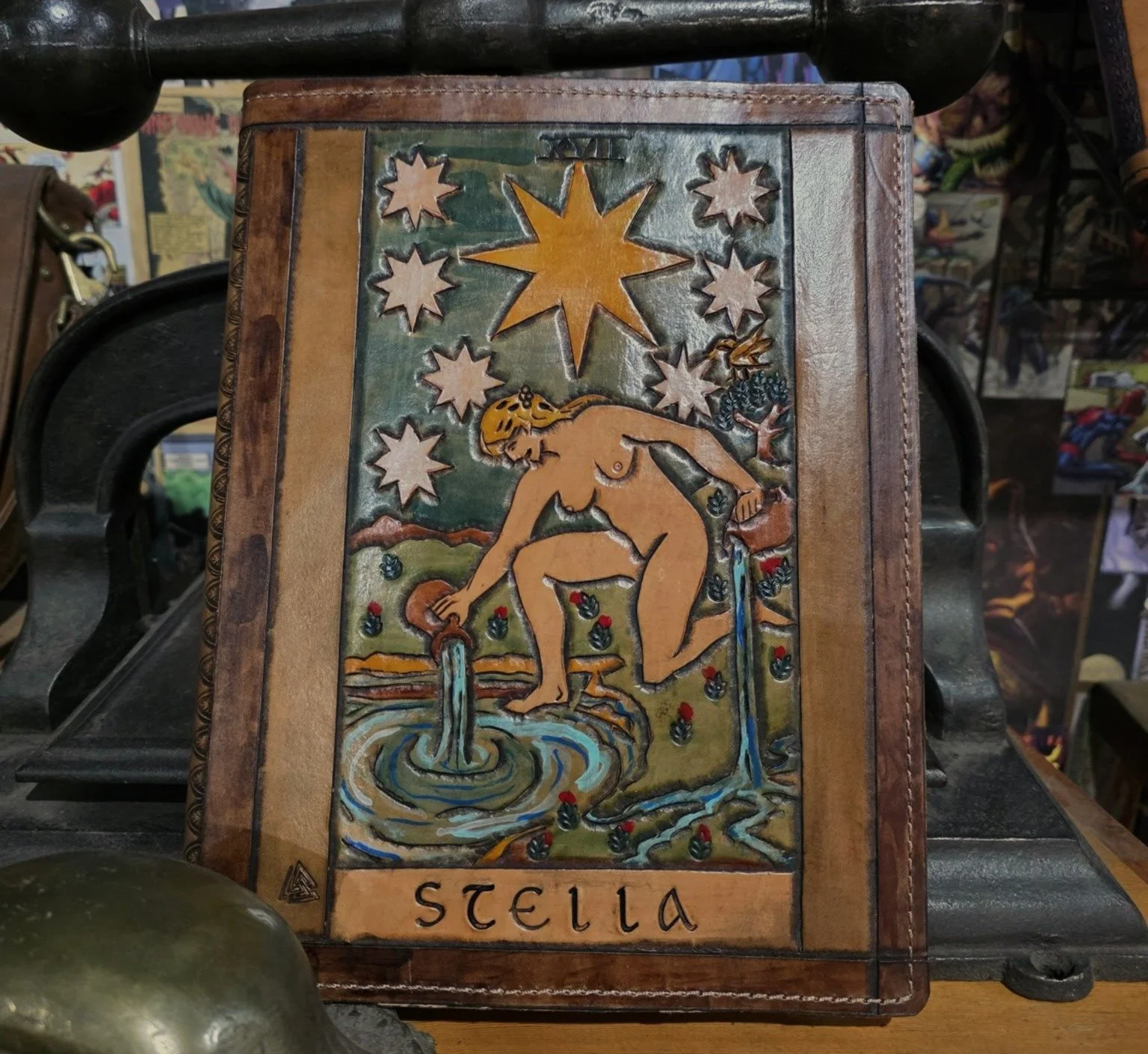 Arcana- A journal/sketchbook cover that may know your future.