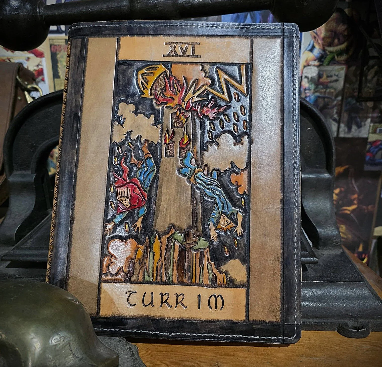 Arcana- A journal/sketchbook cover that may know your future.