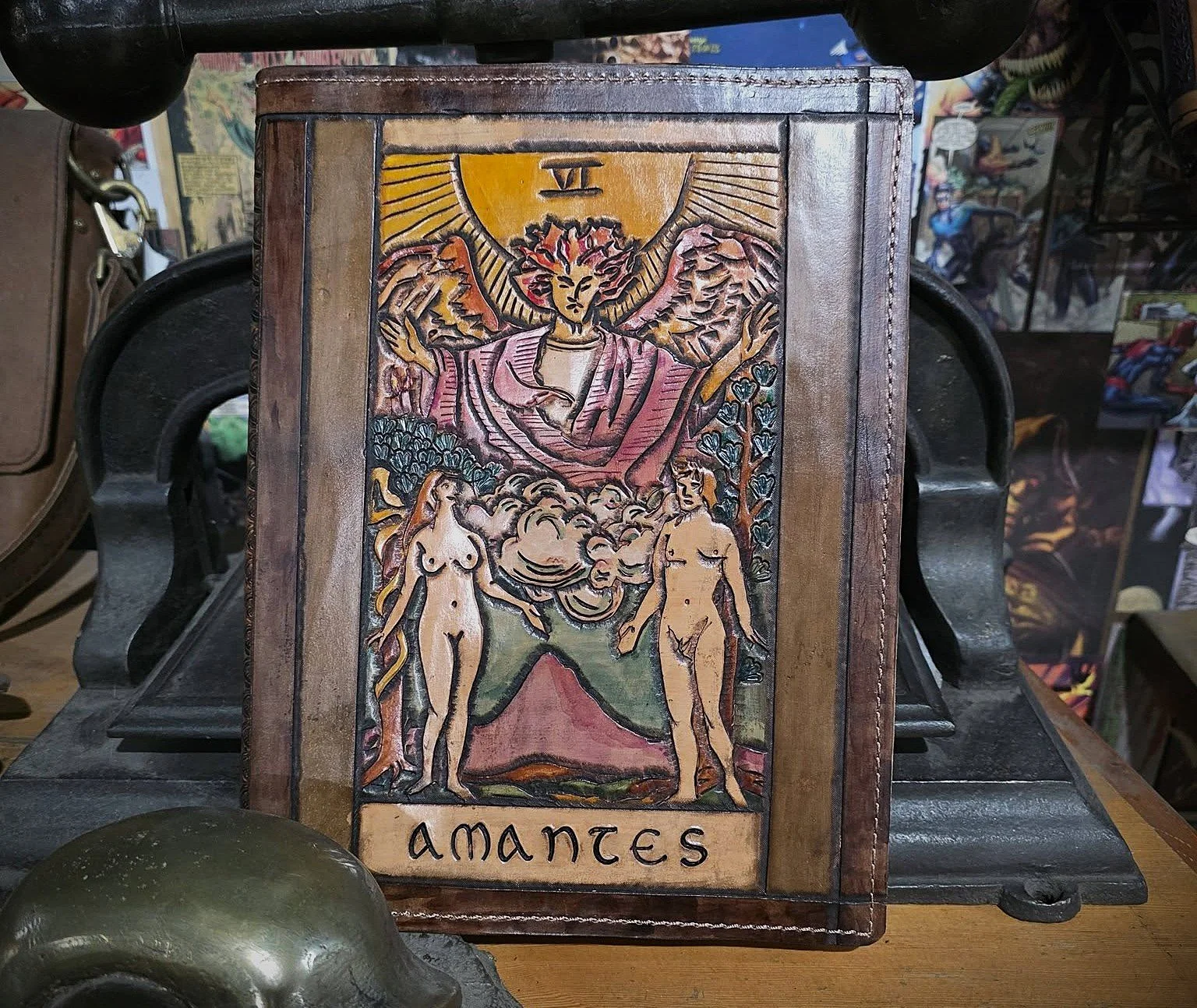 Arcana- A journal/sketchbook cover that may know your future.