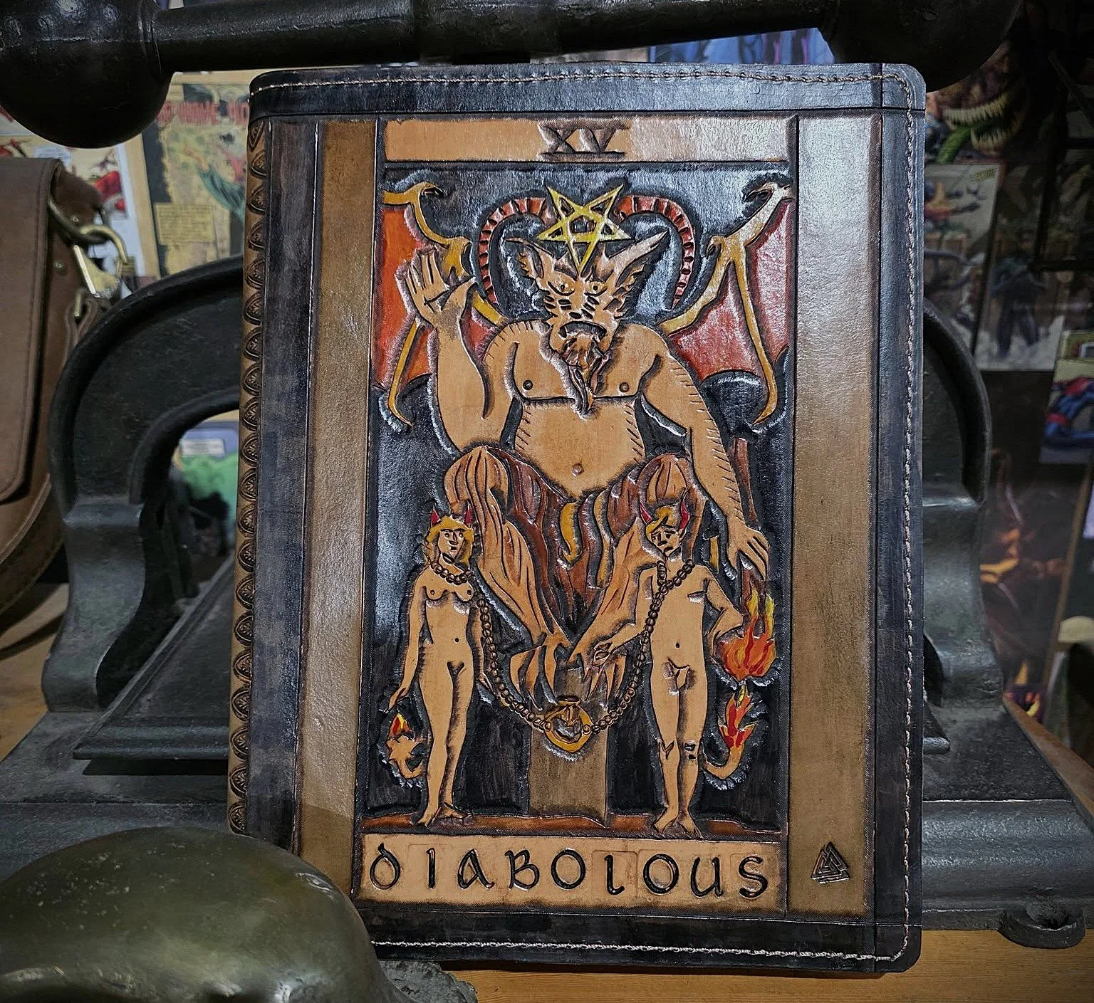Arcana- A journal/sketchbook cover that may know your future.