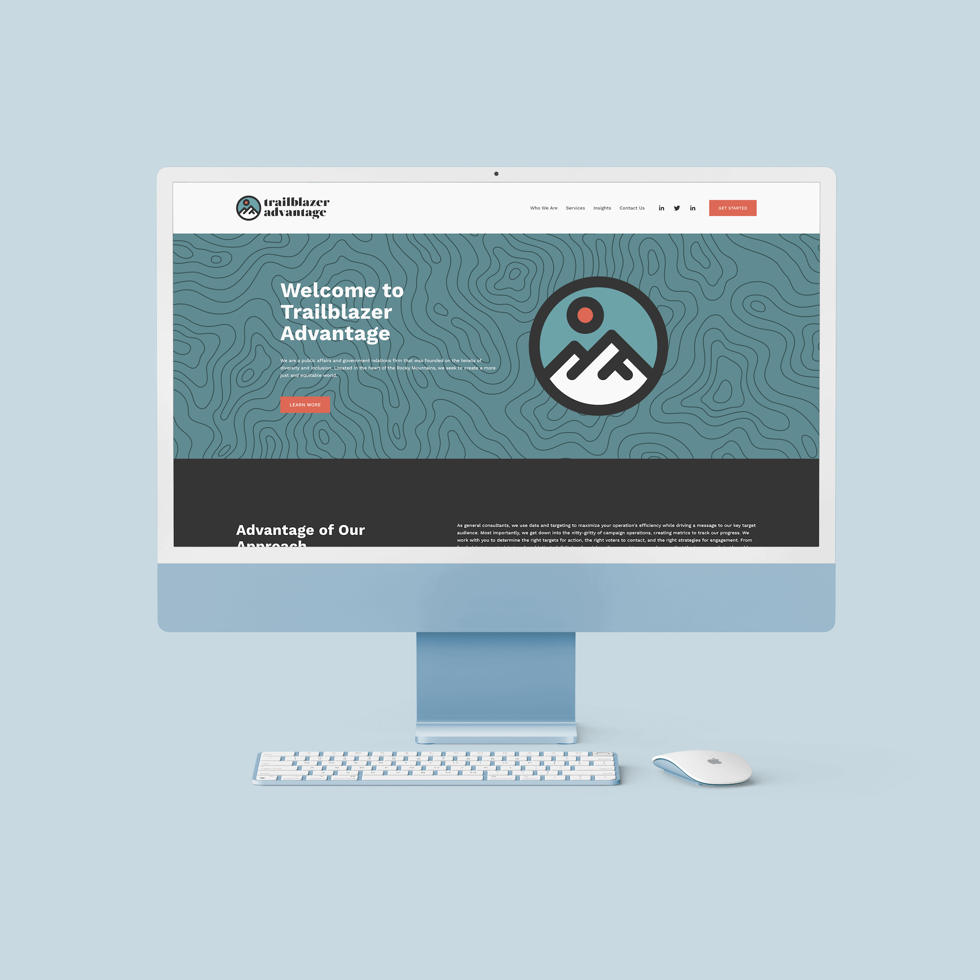 Squarespace Design for Denver Political Consultant