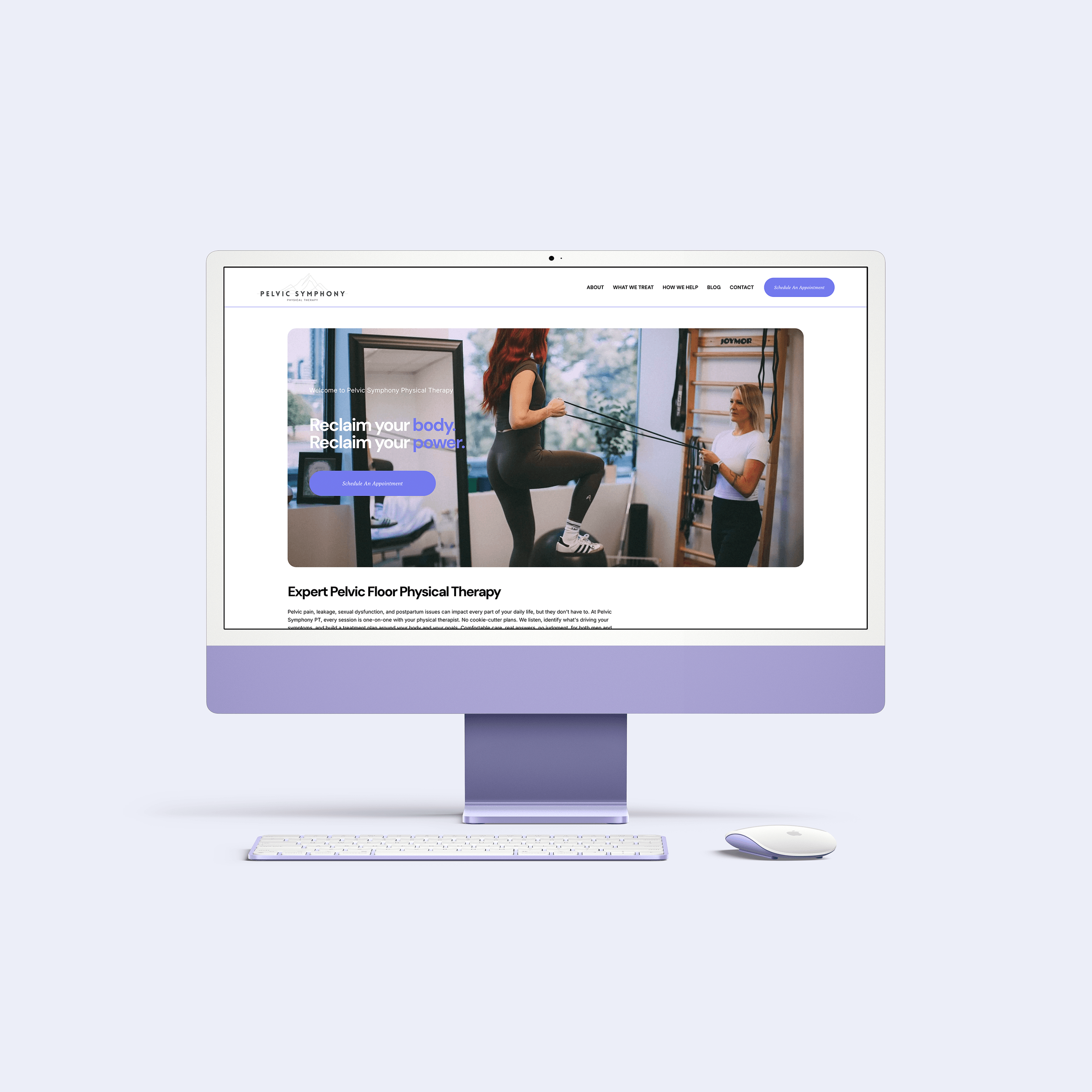 Squarespace Website Design For Denver Pelvic Floor Physical Therapist