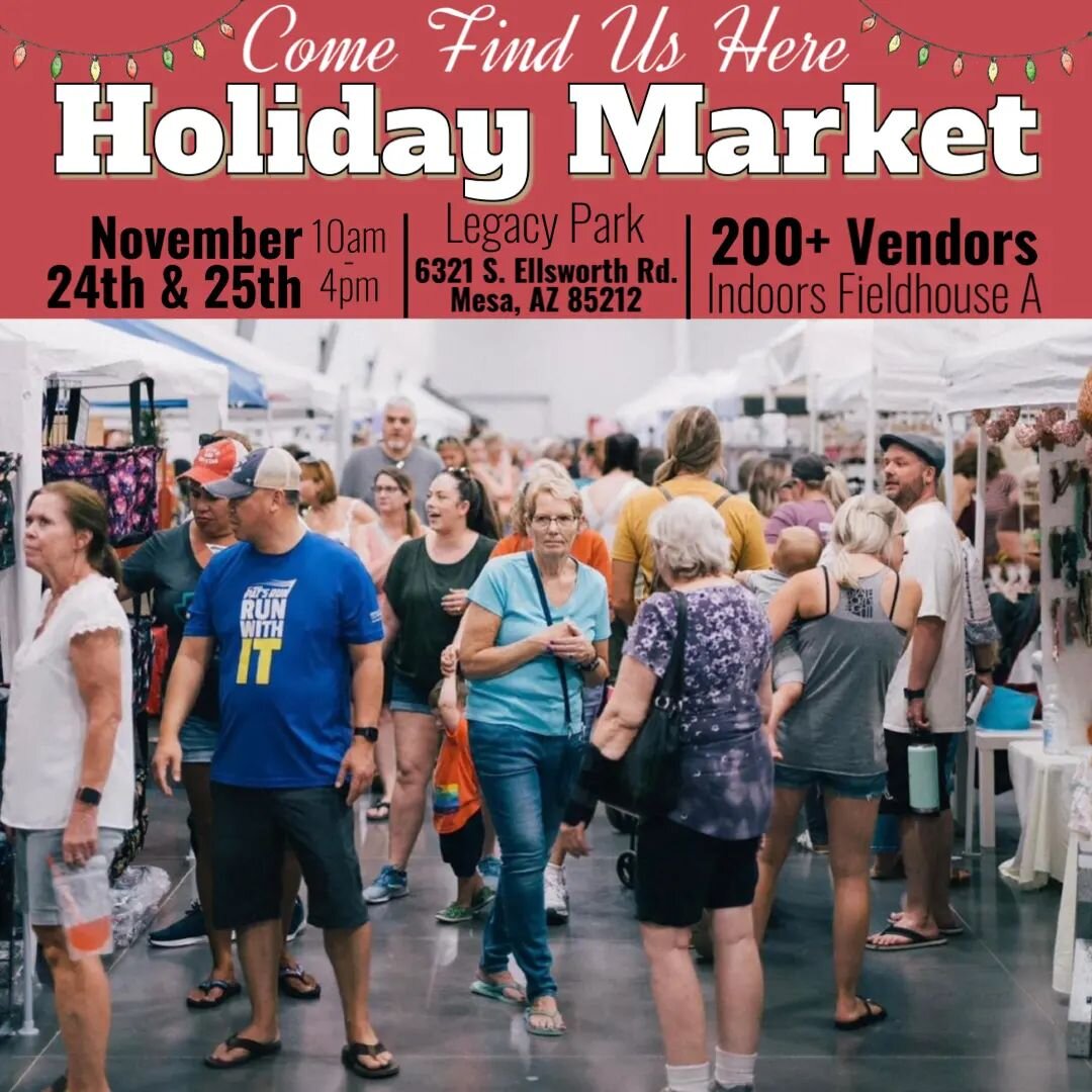 I am seriously so excited to attend this holiday market. Get all your Christmas shopping done in one place!

#arizona #shopsmall #christmas #blackfriday #zipperedstockings