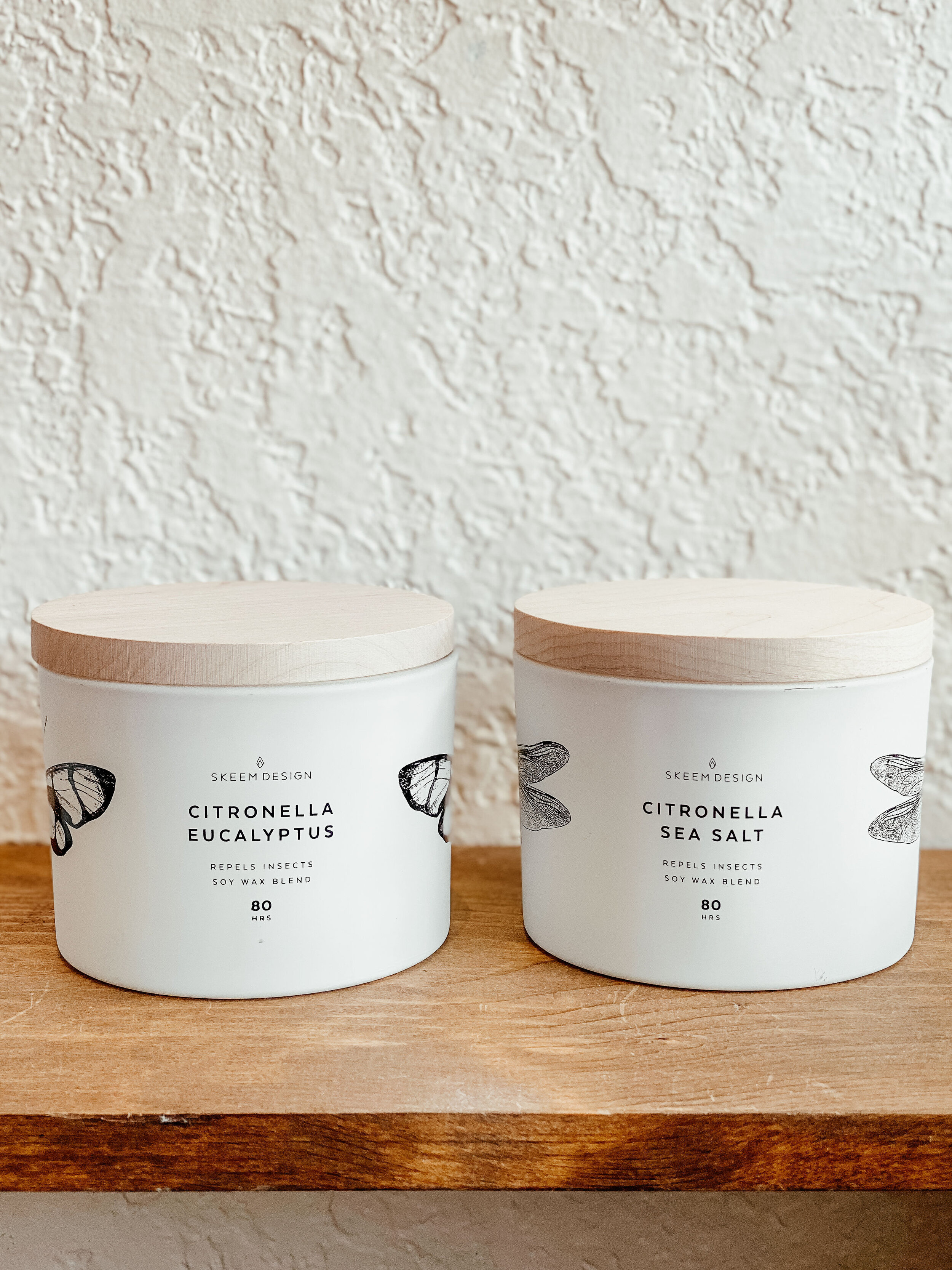 3 Wick Citronella Candle