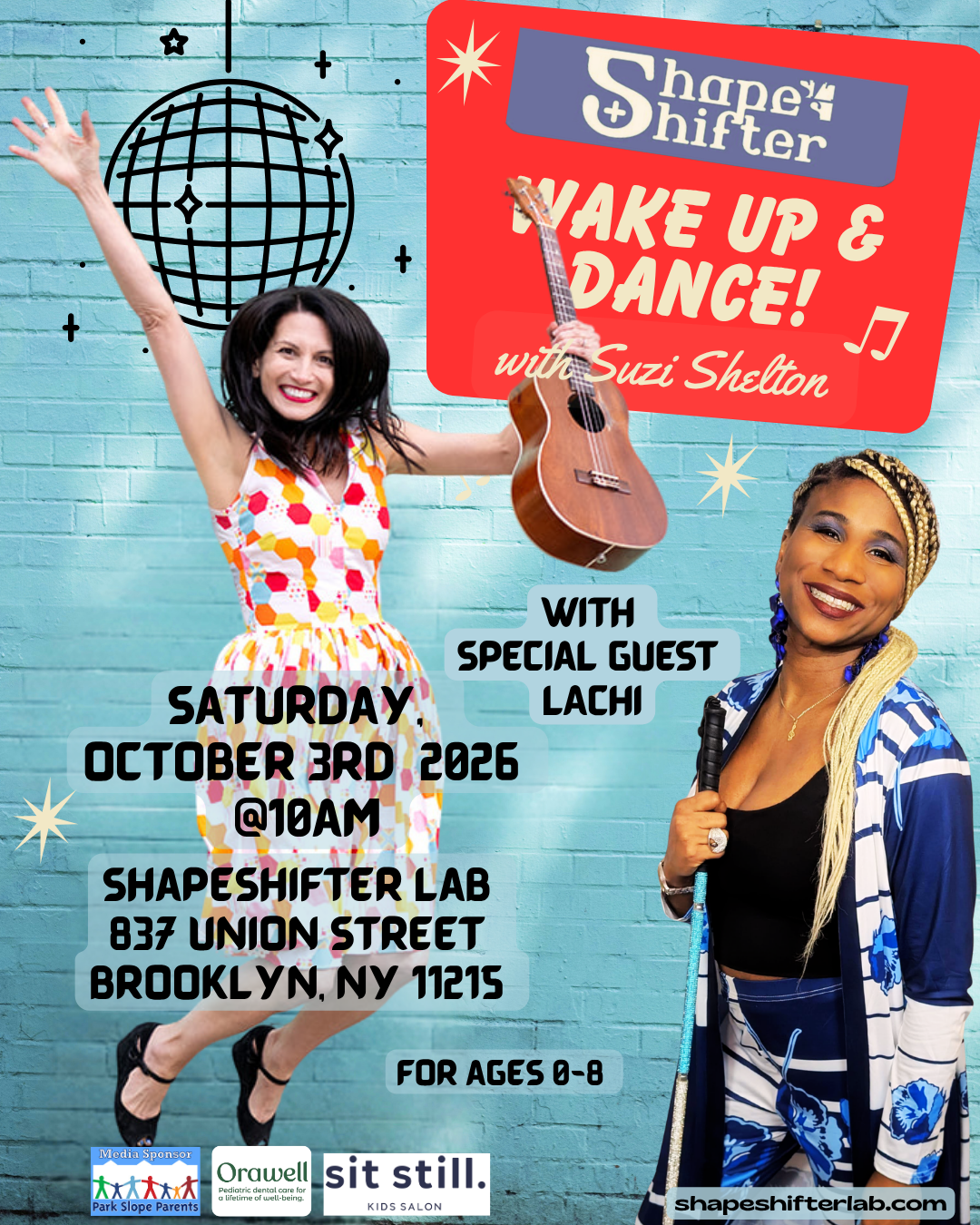 Wake Up &amp; Dance at Shapeshifter Lab 