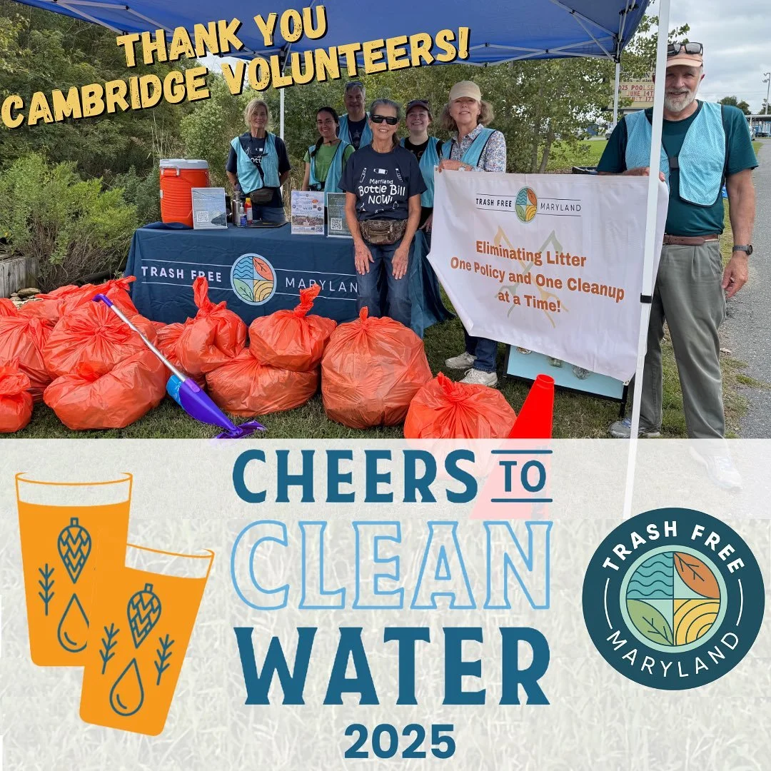 Cambridge showed up and showed out! Cheers to Clean Water Cambridge is a wrap.

A huge thank you to all volunteers, supporters and trash heroes for another successful cleanup!

You joined volunteers worldwide participating in cleanups that day to kee