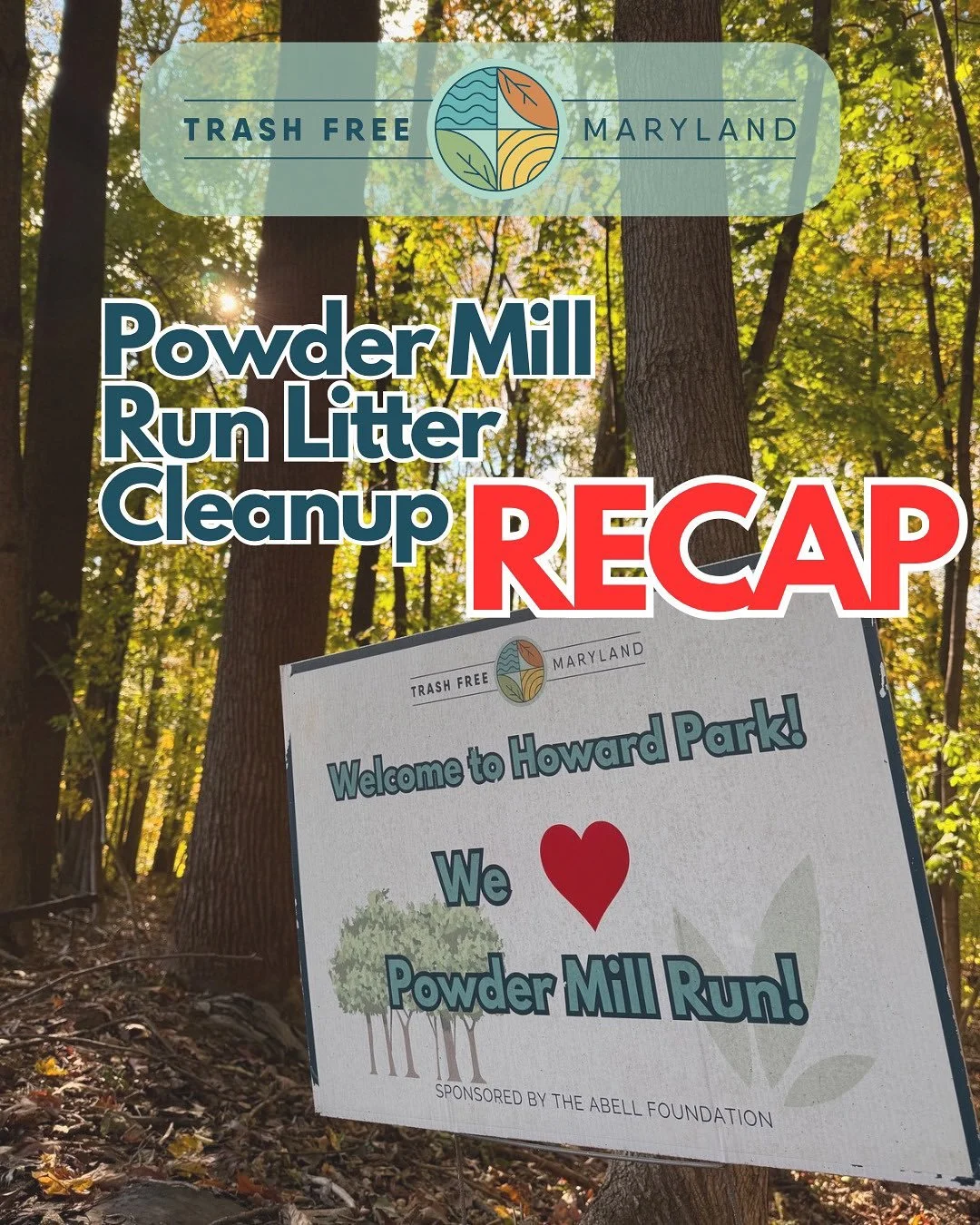 A huge thanks to our volunteers at Powder Mill Run, @dpwbaltimorecity for their help picking up and to the Howard Park Association this past weekend!
While in the area to replace signs and cleanup as we went, we had a lot of great finds. Not so fun