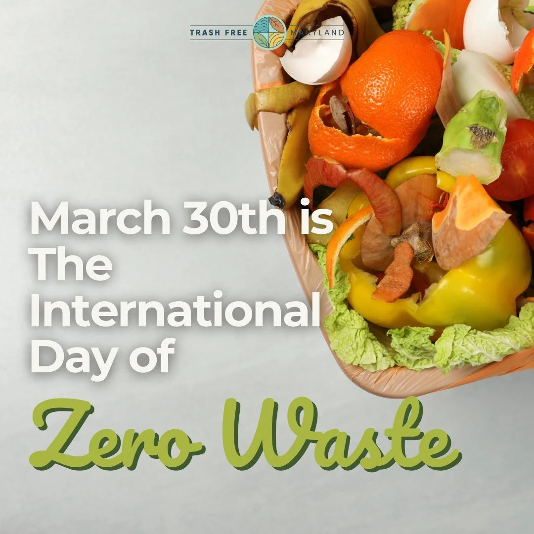 Today is the International Day of Zero-Waste!

This year&rsquo;s focus is Food Waste. 

Wasted food contributes to climate emissions from production, transport, preparation, and waste management. With so many Marylanders experiencing food insecurity,