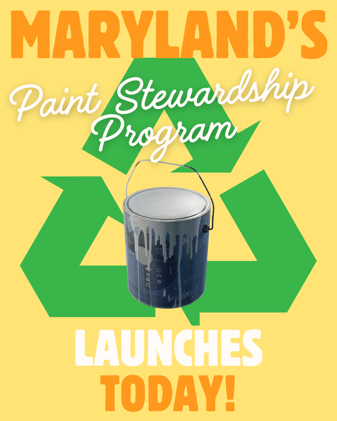 MD’s Paint Stewardship Program Launch! 