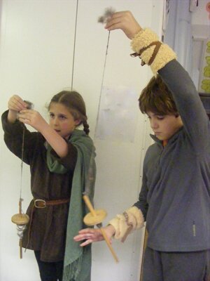 Learning to spin, Anglo-Saxon style (2)