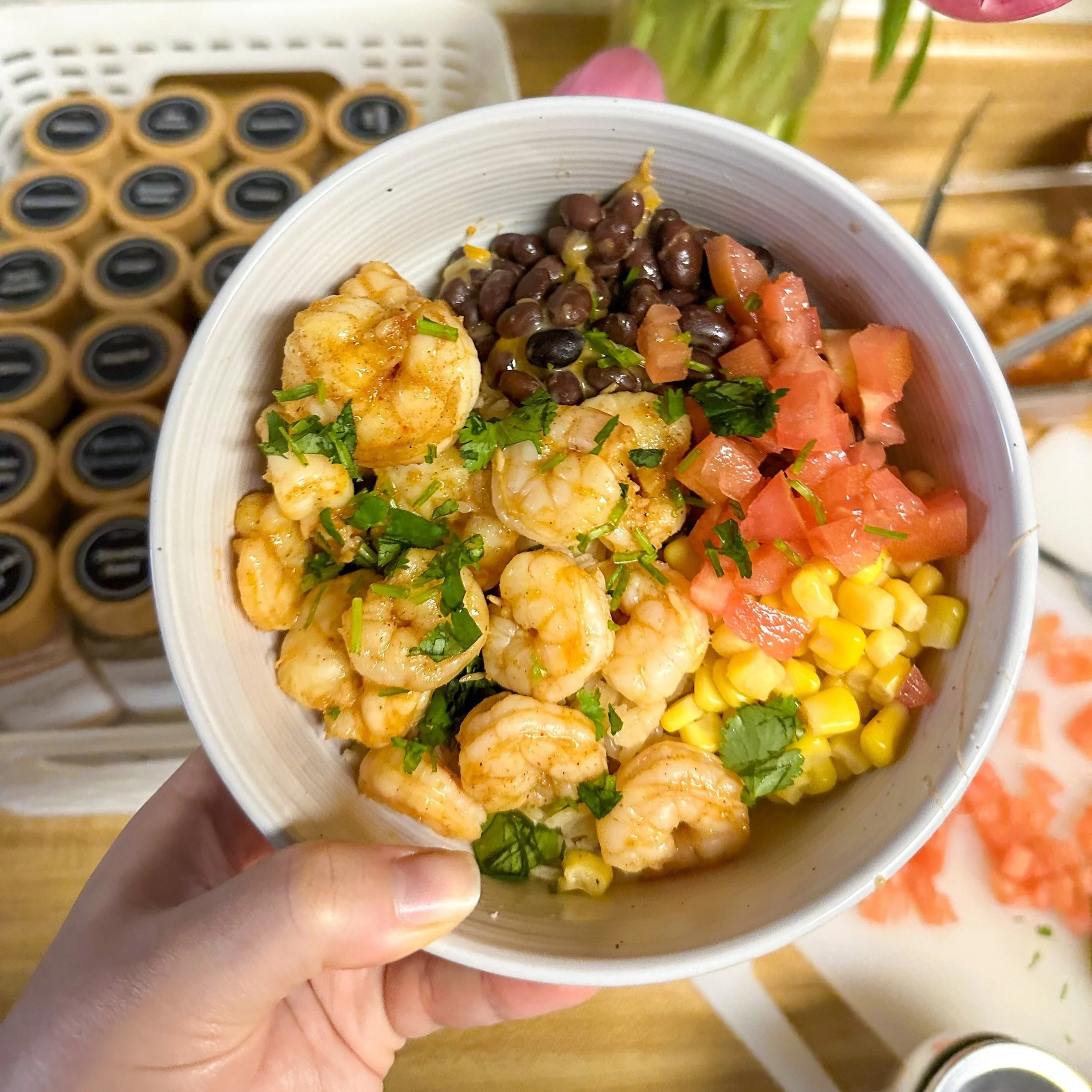Shrimp & Black Bean Bowls — KAT'S KITCHEN