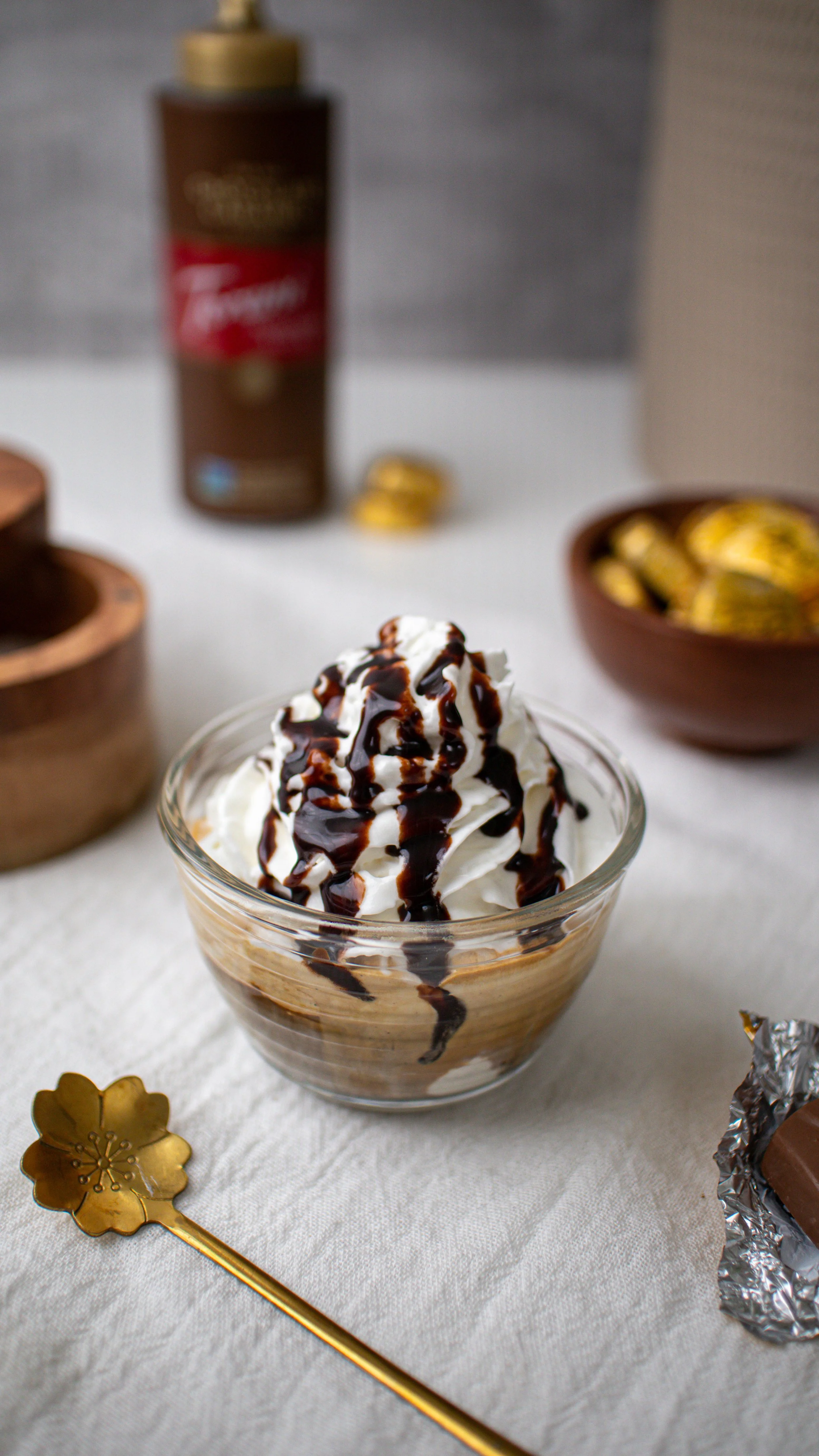 Decadent Sea Salt Chocolate Caramel Affogato Recipe — KAT'S KITCHEN
