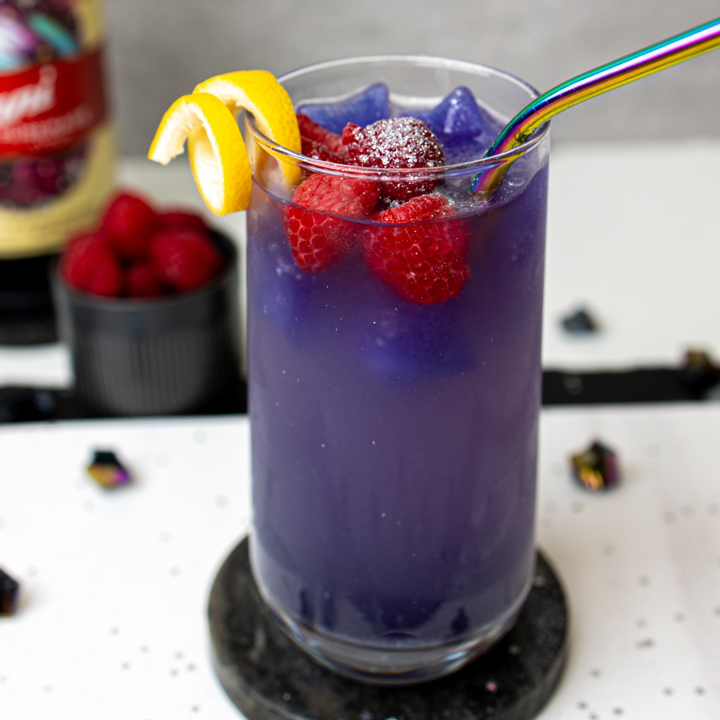 Galaxy Lemonade Recipe A Stellar Experience with Torani's Puremade Galaxy Syrup — KAT'S KITCHEN