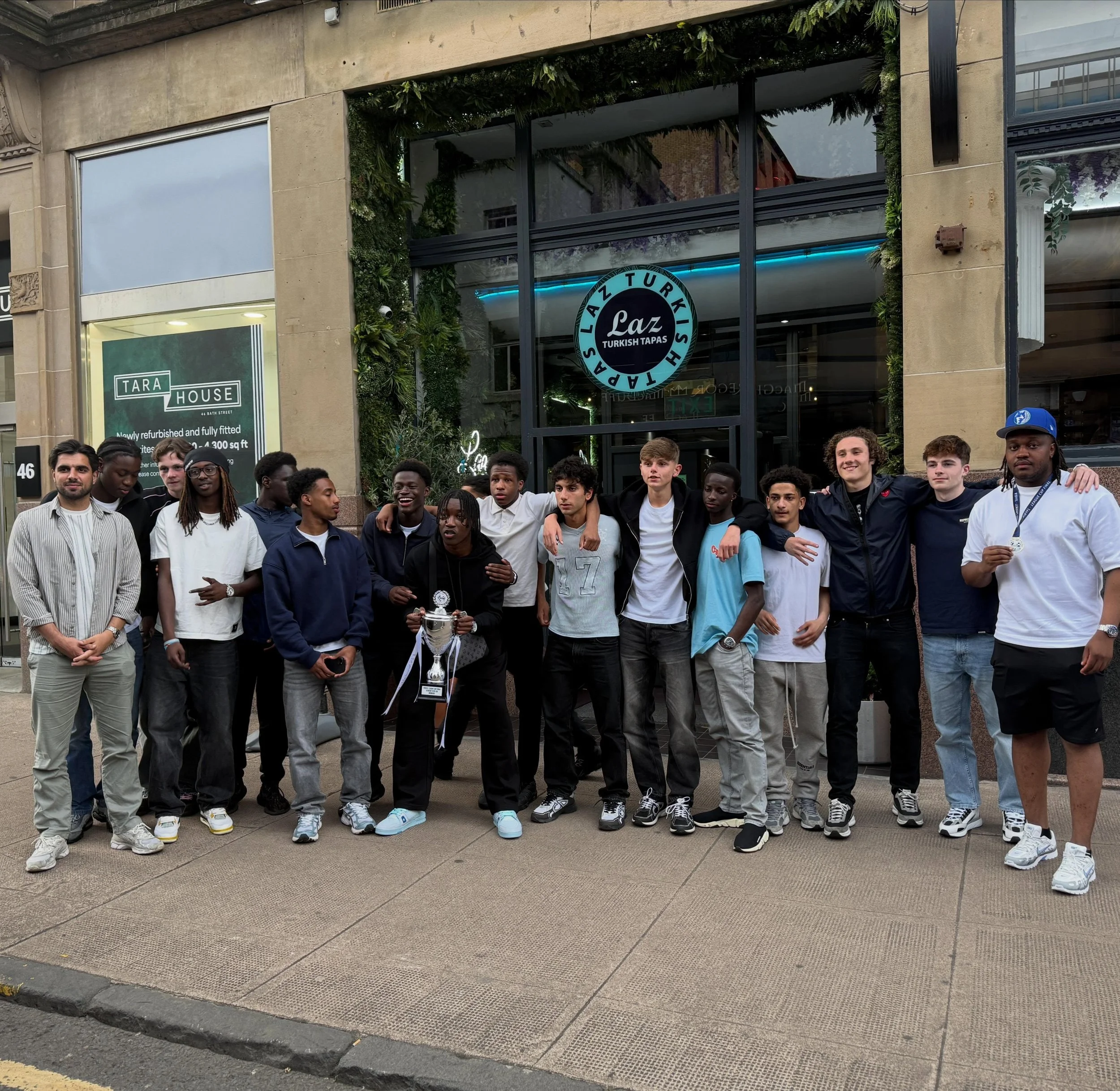 PJDYFL League Cup 2008&rsquo;s Winners - Scoutable United 2008&rsquo;s ✨

Thank you @lazturkishtapas for hosting us to celebrate this beautiful day 
Incredible food and incredible service ❤️✨

The Last Dance🥲
