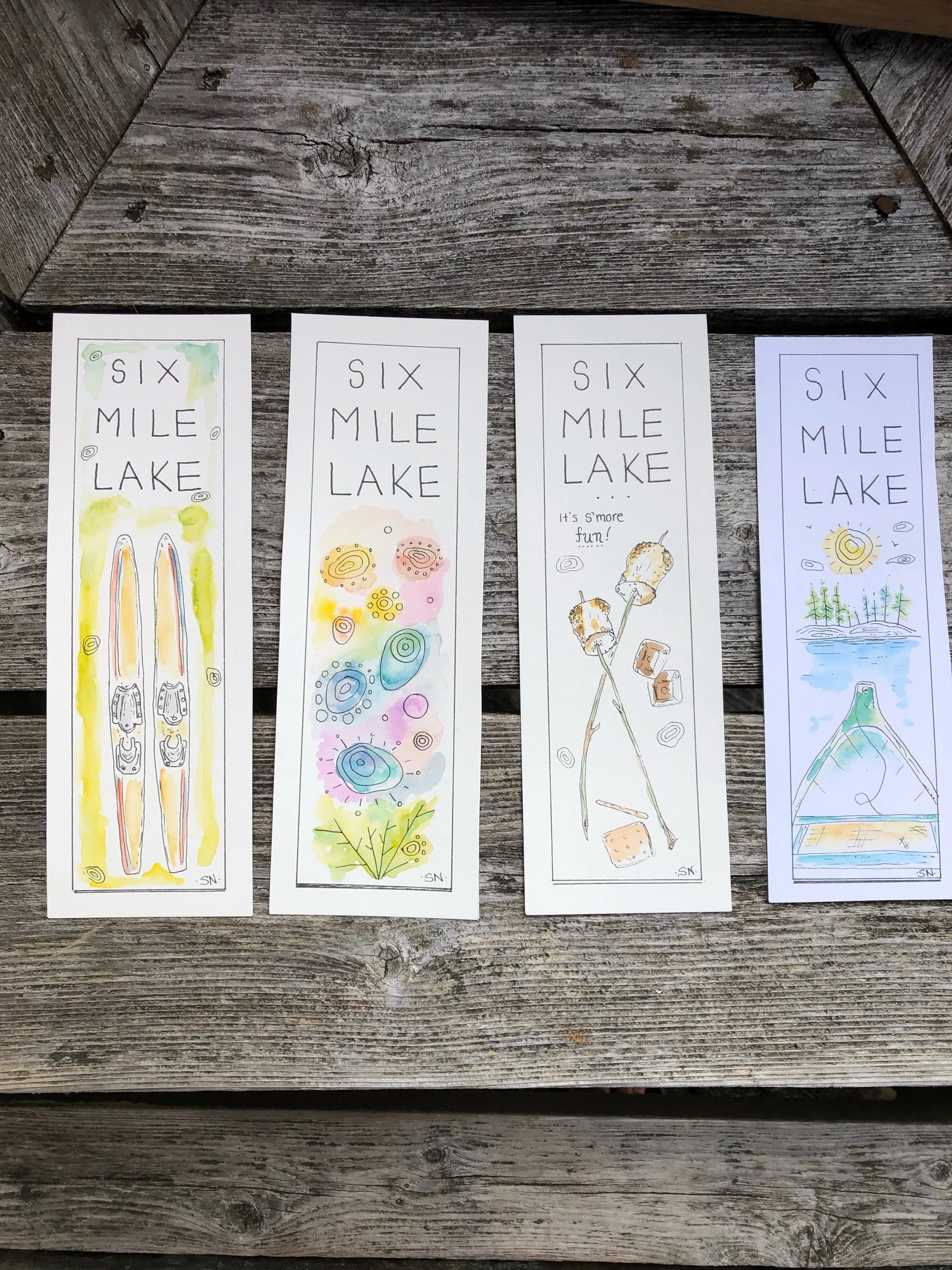 Assorted book marks
