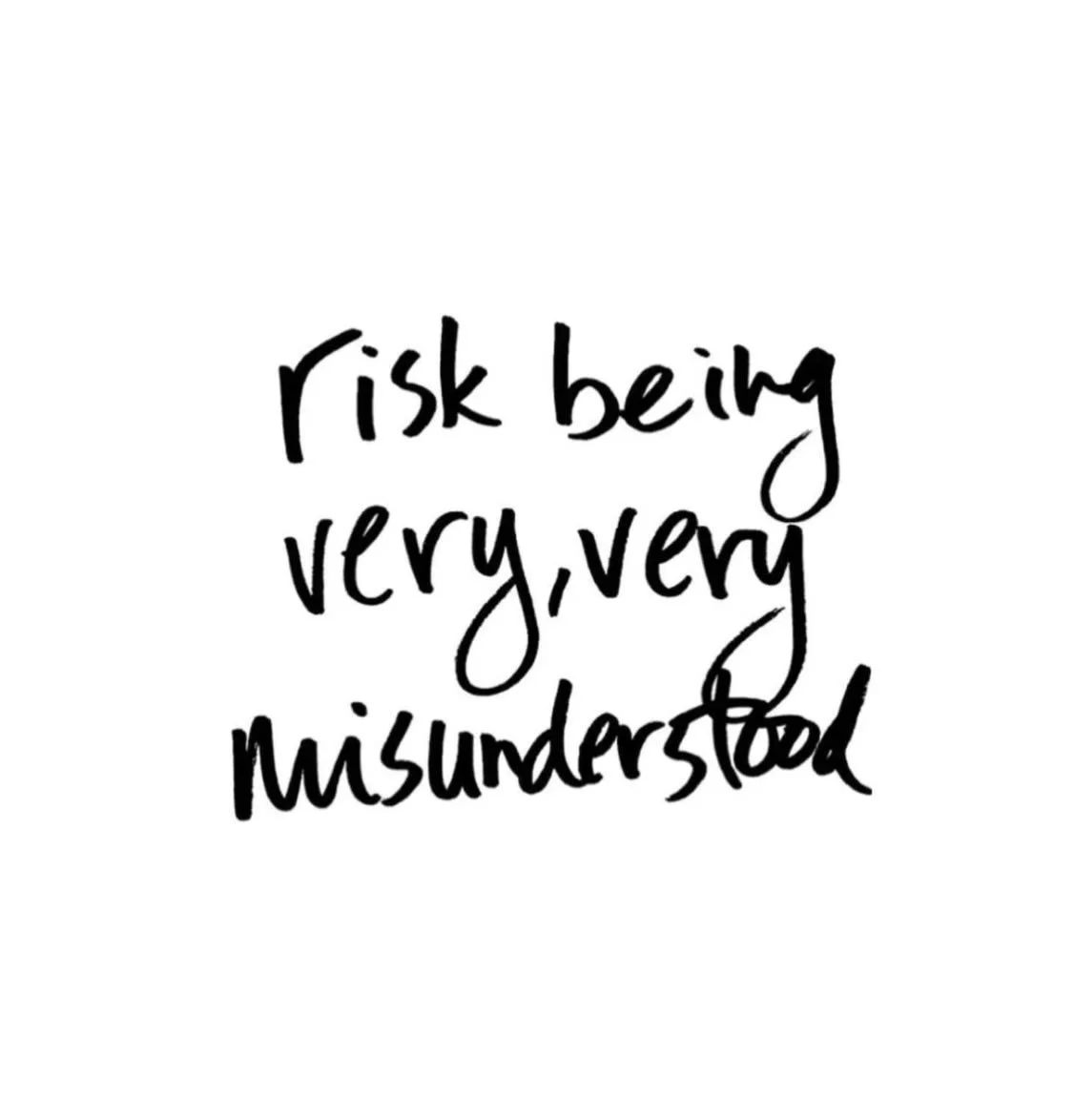 Risk being very, very misunderstood.
I&rsquo;m going to experiment here&hellip;want to play?
No complex captions or messaging. No &lsquo;target audience&rsquo;. 

Let&rsquo;s see who this reaches&hellip;you are my people.
Those that feel my frequency