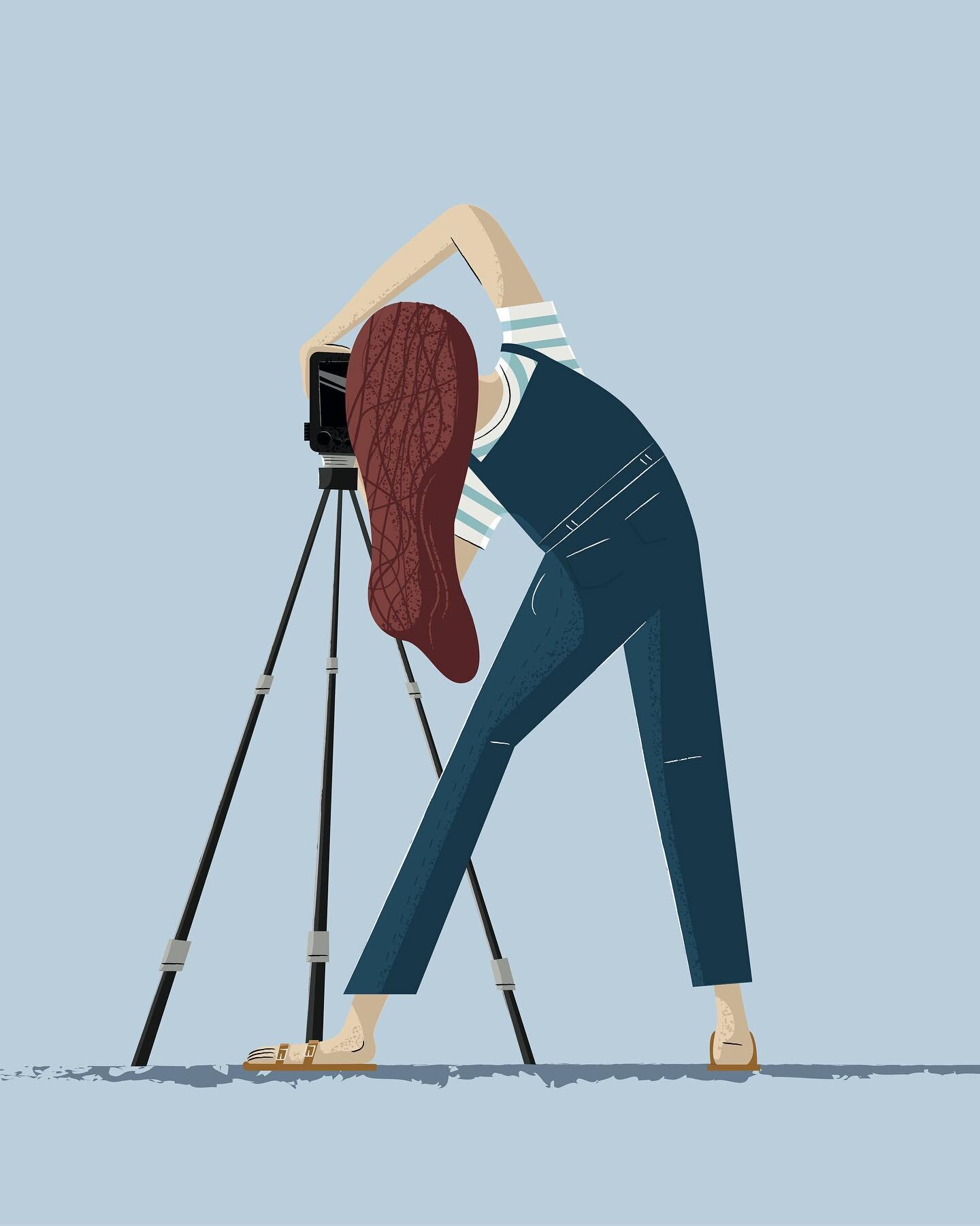 Can you guess who?
Continually inspired and proud of @millyfletcherphoto, it&rsquo;s about time she featured in a drawing ✍🏻